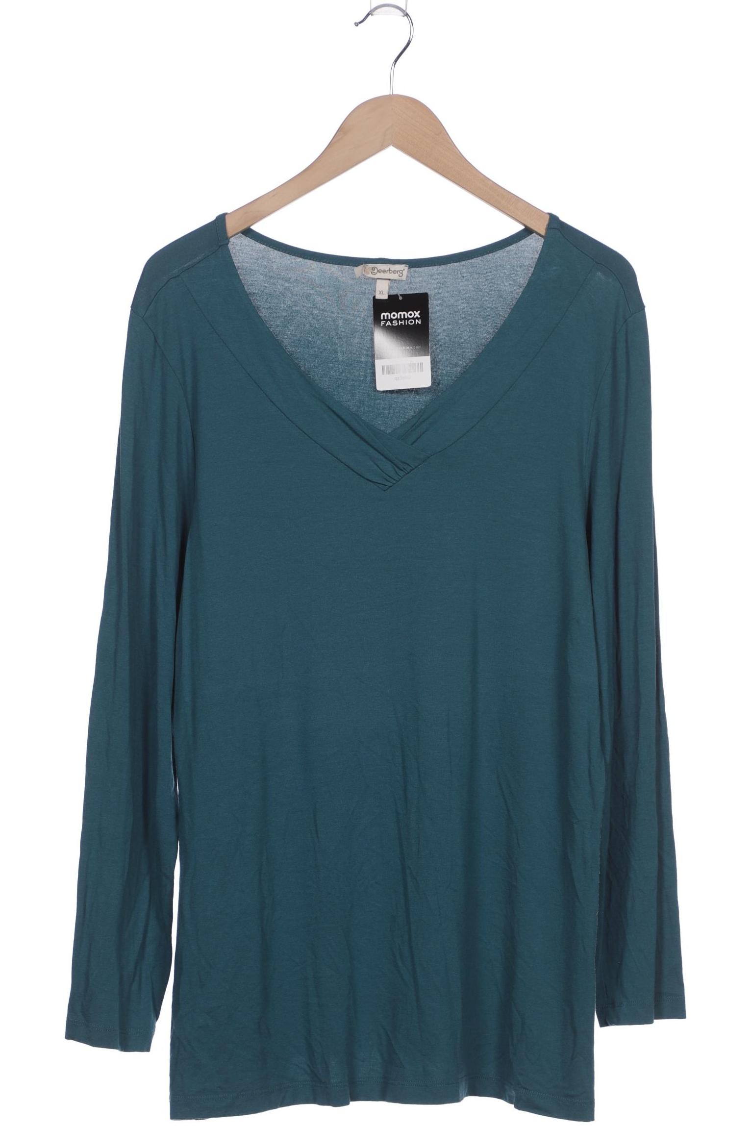 

Deerberg Damen Langarmshirt, türkis, Gr. 44