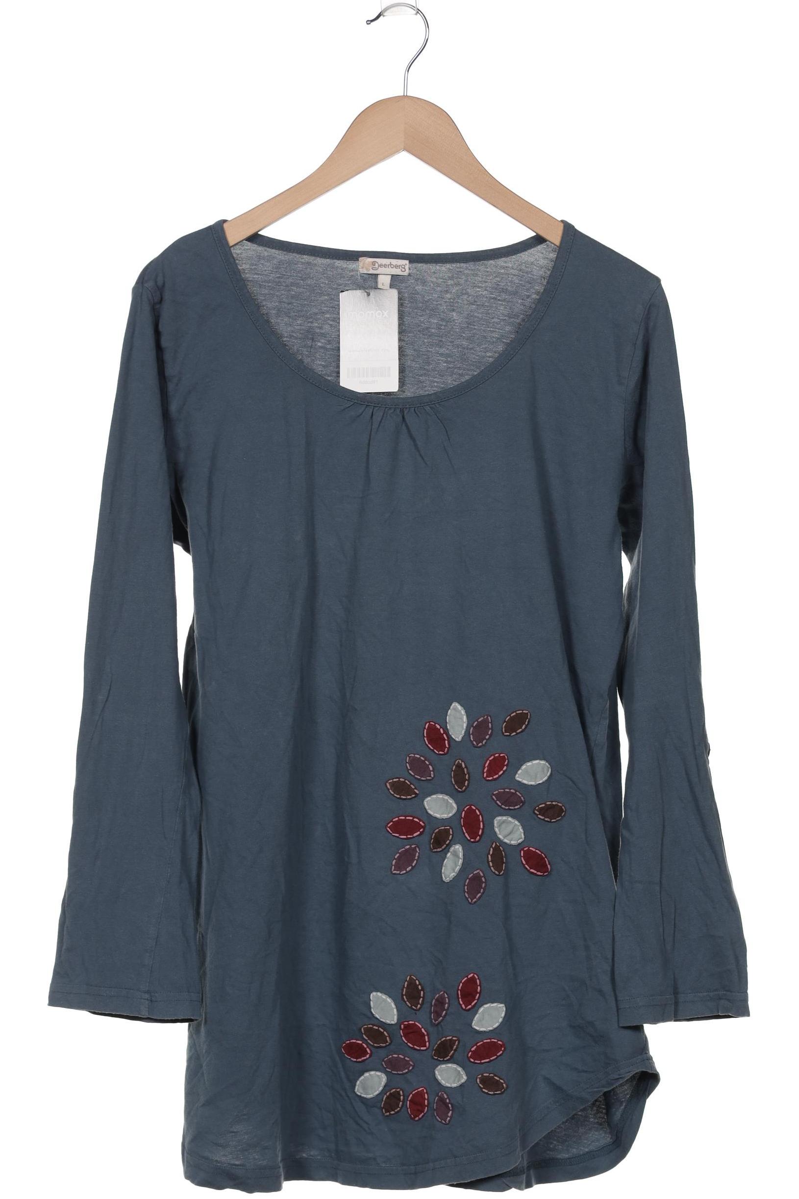 

Deerberg Damen Langarmshirt, blau, Gr. 42