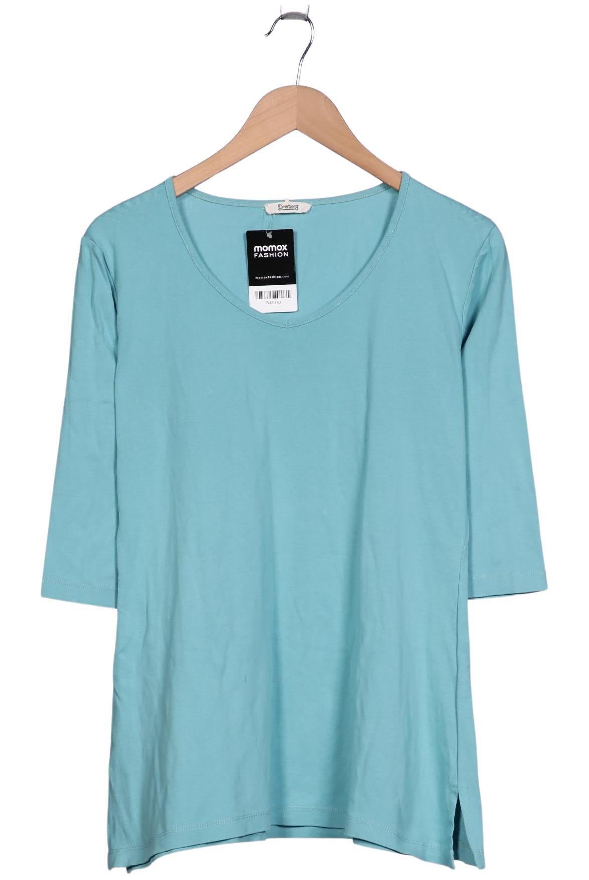 

Deerberg Damen Langarmshirt, türkis, Gr. 38