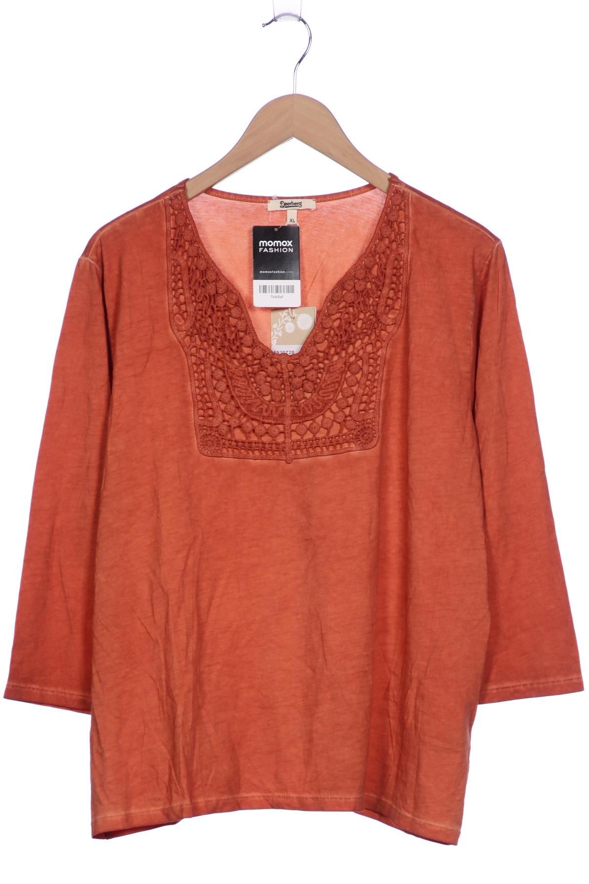 

Deerberg Damen Langarmshirt, orange, Gr. 44