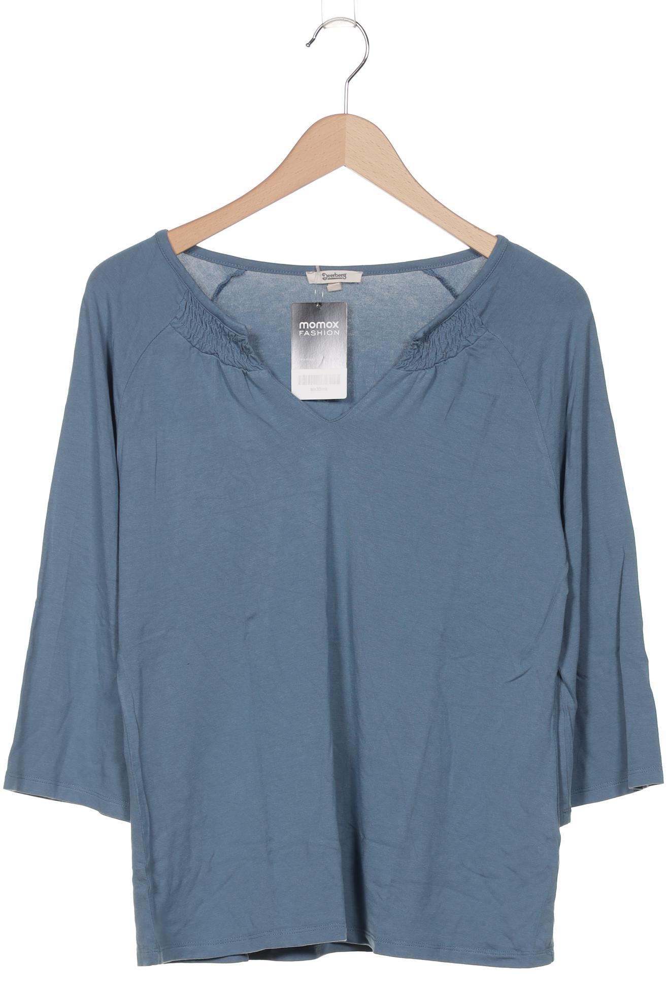 

Deerberg Damen Langarmshirt, blau, Gr. 38