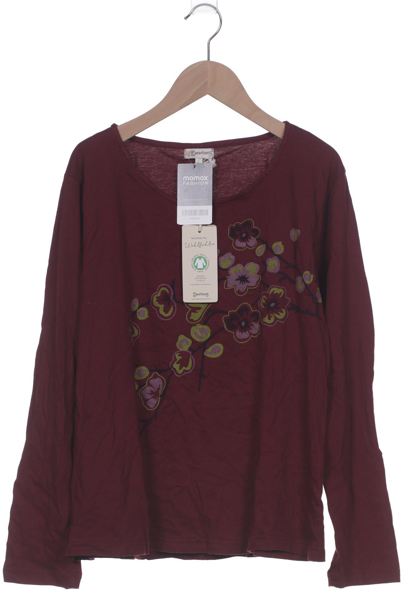 

Deerberg Damen Langarmshirt, bordeaux, Gr. 42