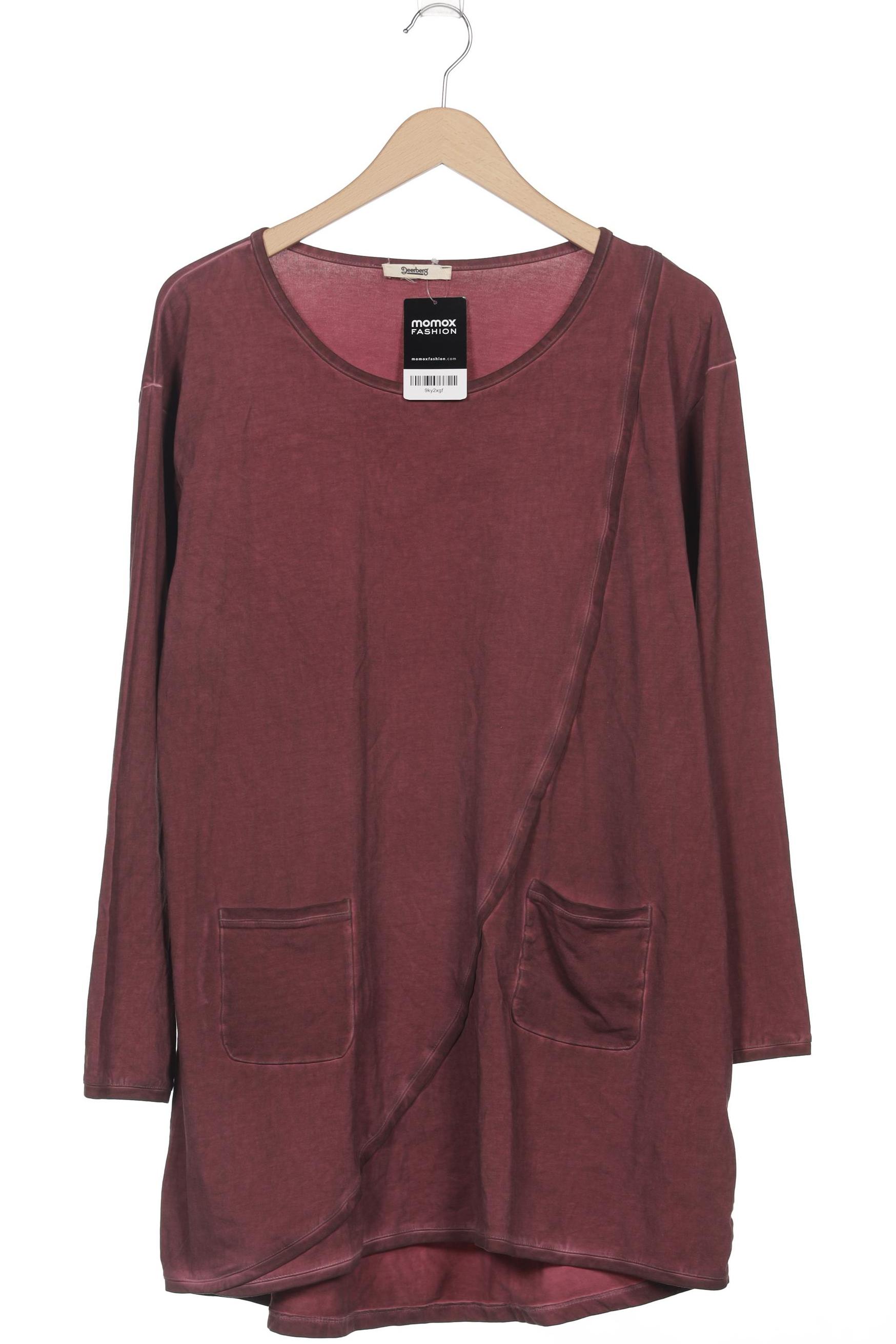

Deerberg Damen Langarmshirt, bordeaux, Gr. 42