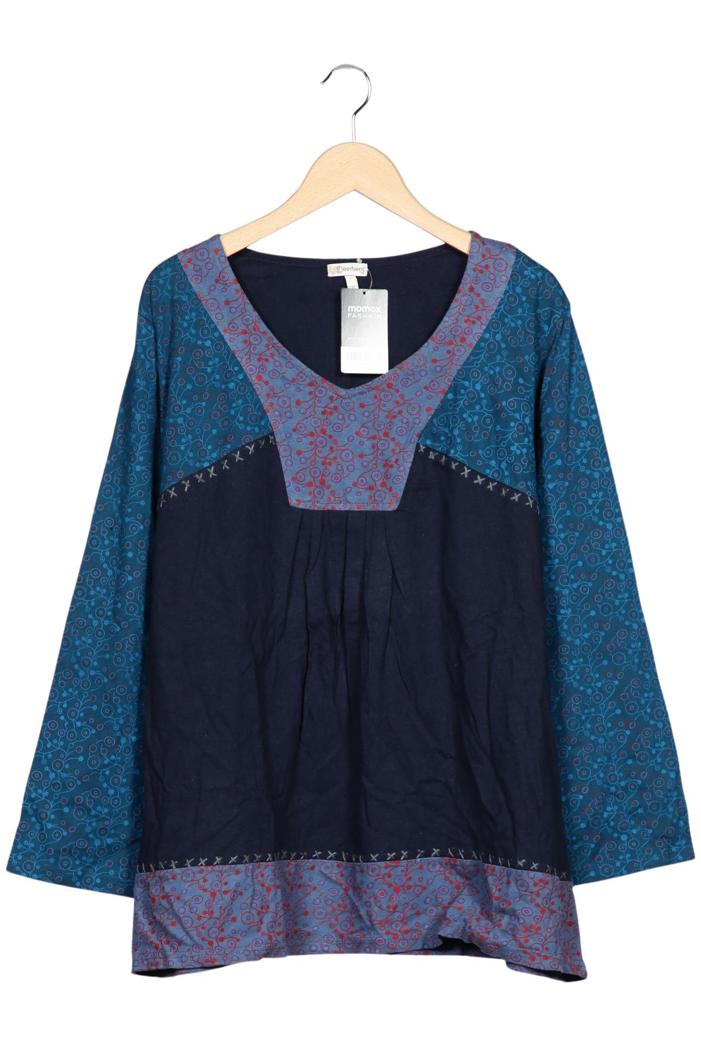 

Deerberg Damen Langarmshirt, marineblau, Gr. 46