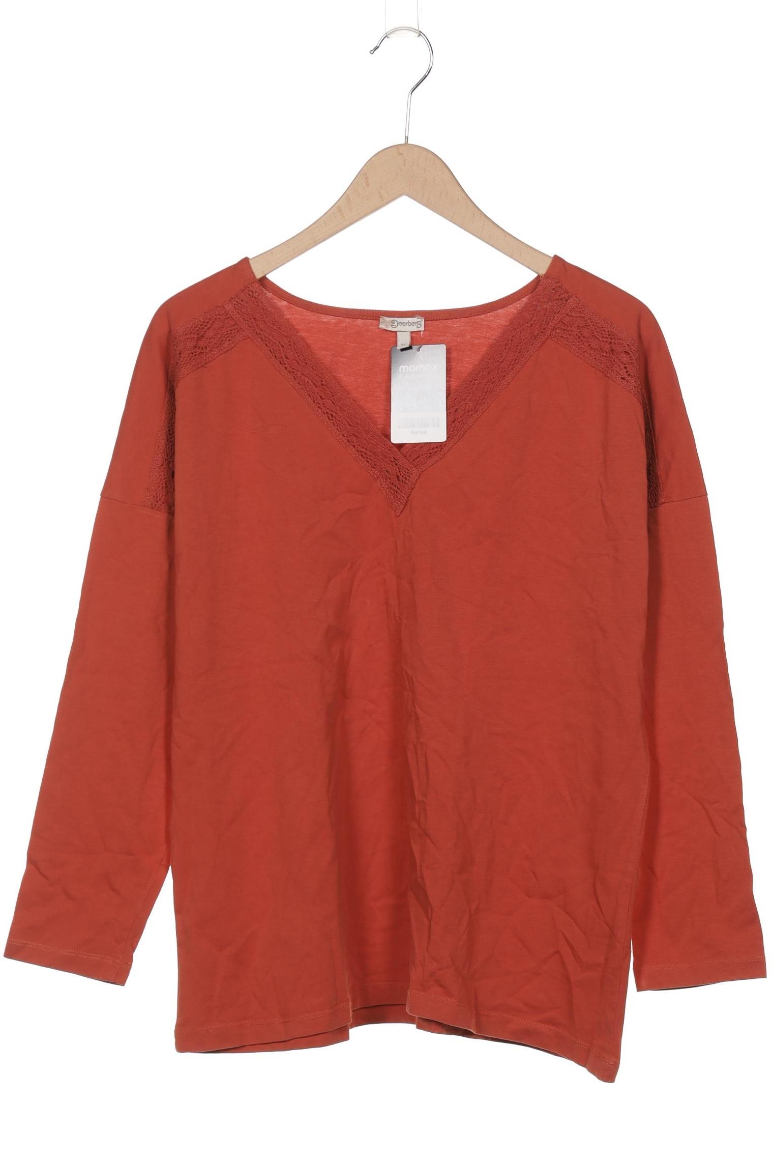 

Deerberg Damen Langarmshirt, orange, Gr. 44