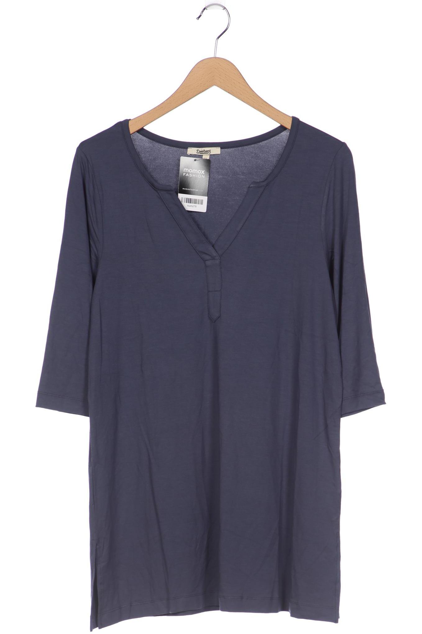 

Deerberg Damen Langarmshirt, blau, Gr. 38