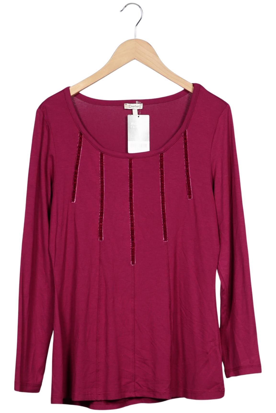 

Deerberg Damen Langarmshirt, bordeaux, Gr. 38