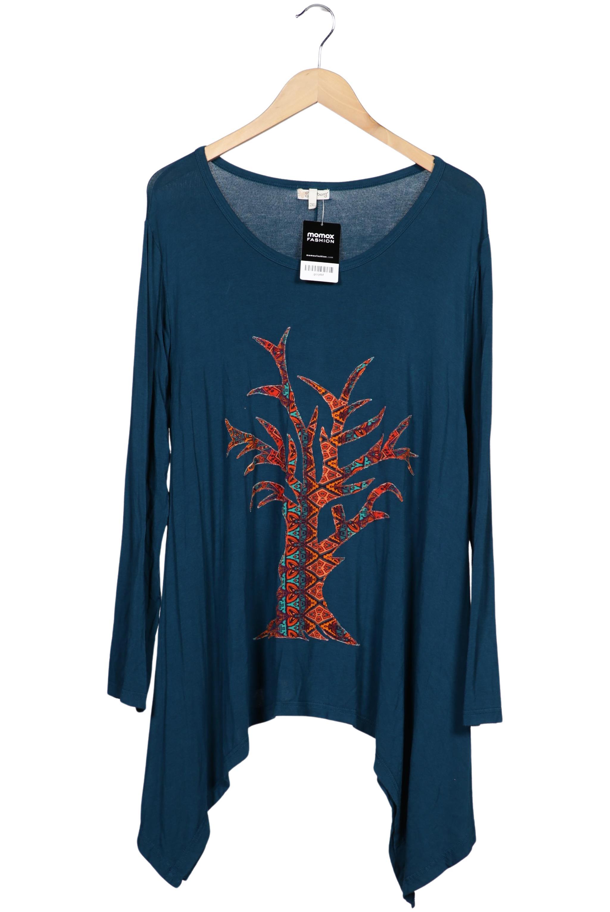 

Deerberg Damen Langarmshirt, türkis, Gr. 46