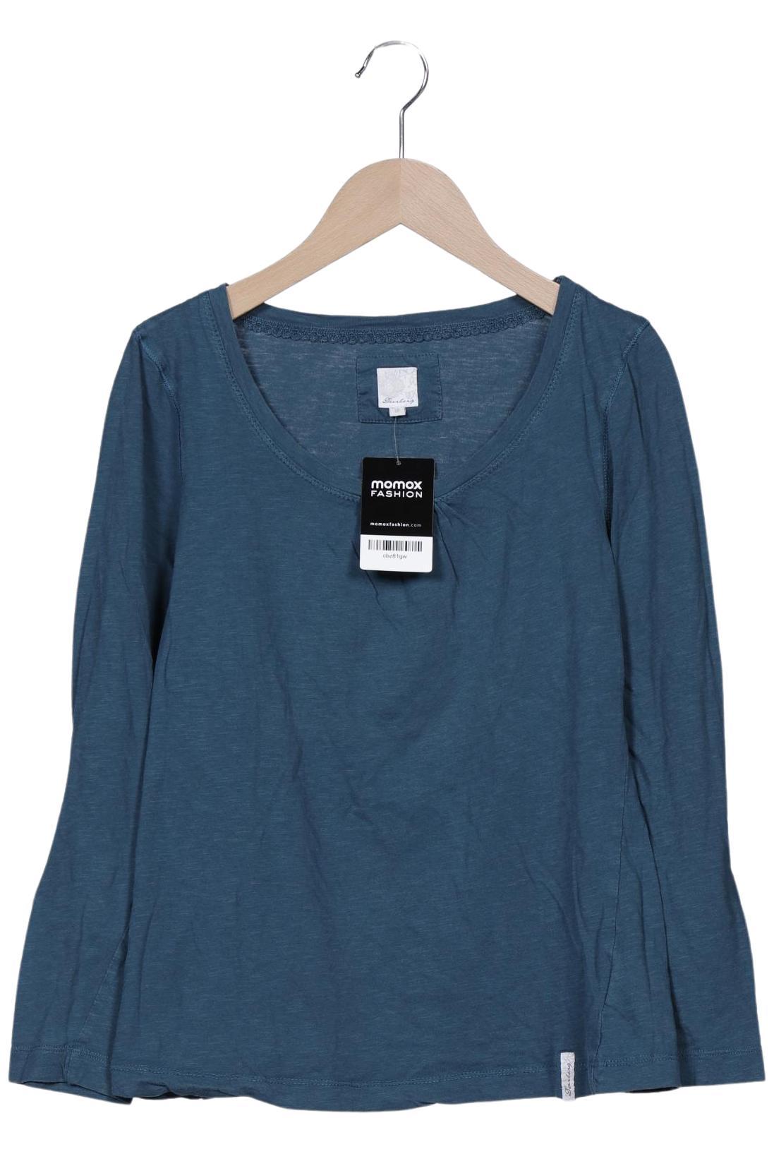 Thumbnail - Deerberg Damen Langarmshirt, türkis, Gr. 38