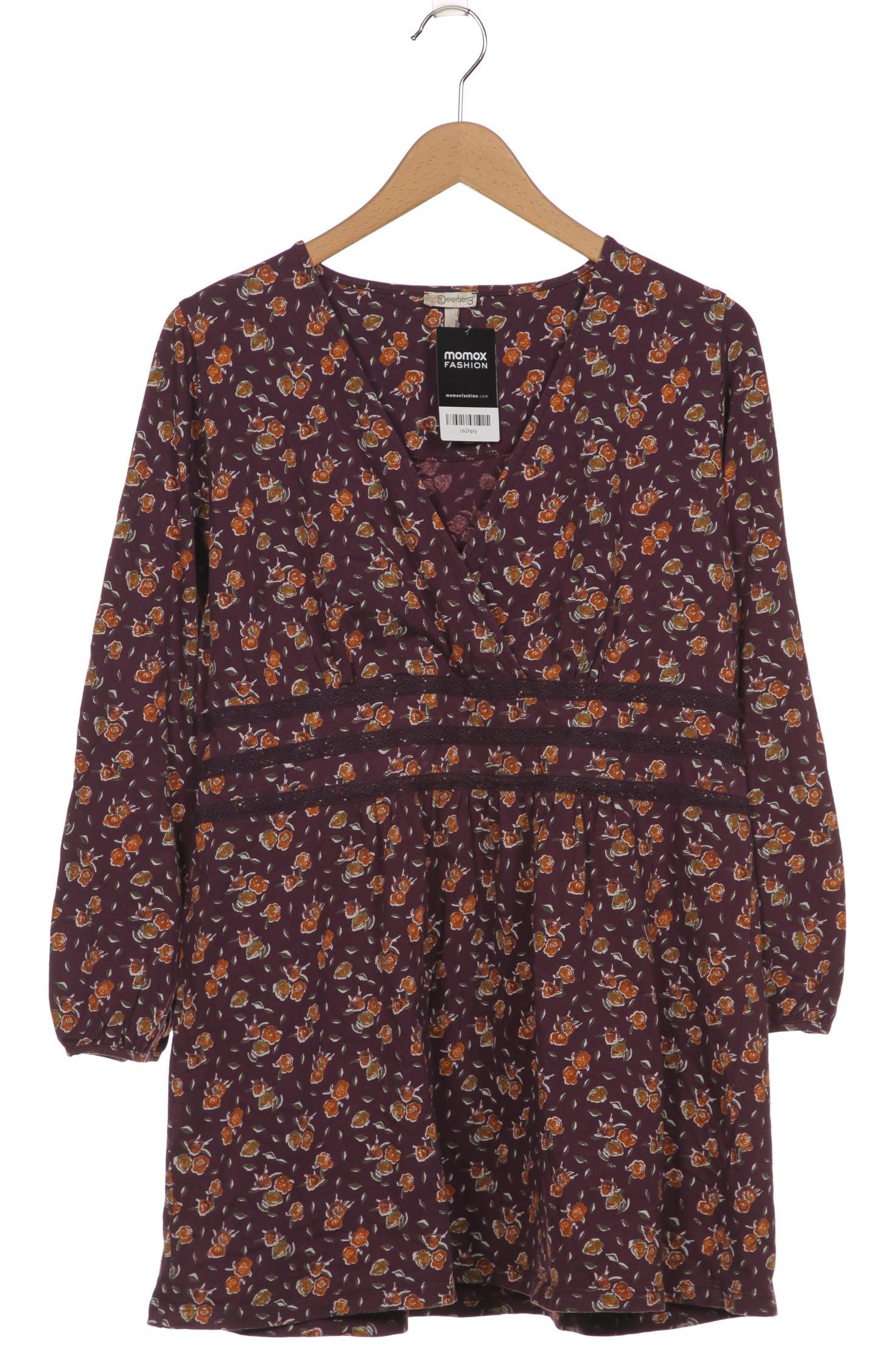 

Deerberg Damen Langarmshirt, bordeaux, Gr. 42
