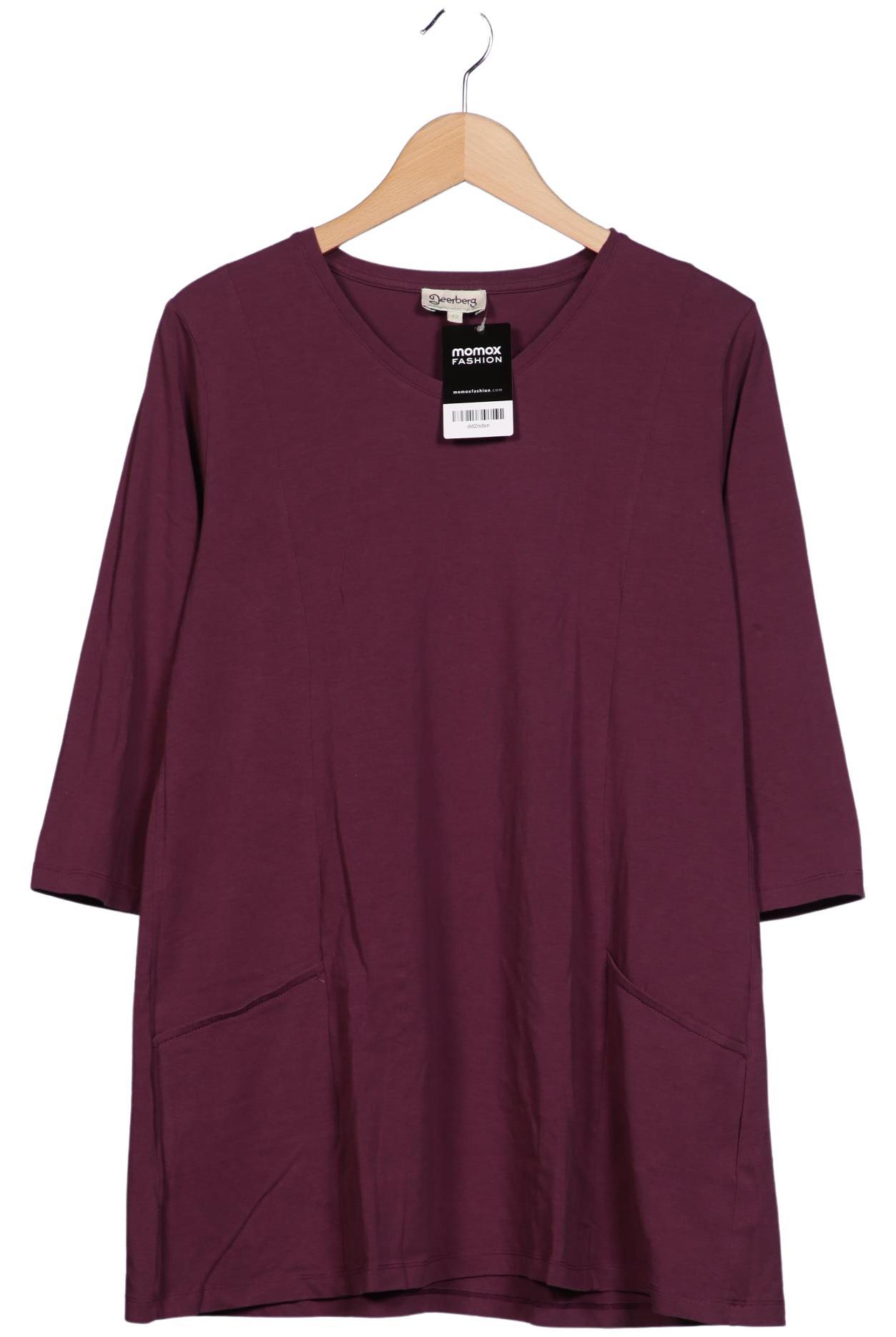 

Deerberg Damen Langarmshirt, bordeaux, Gr. 42