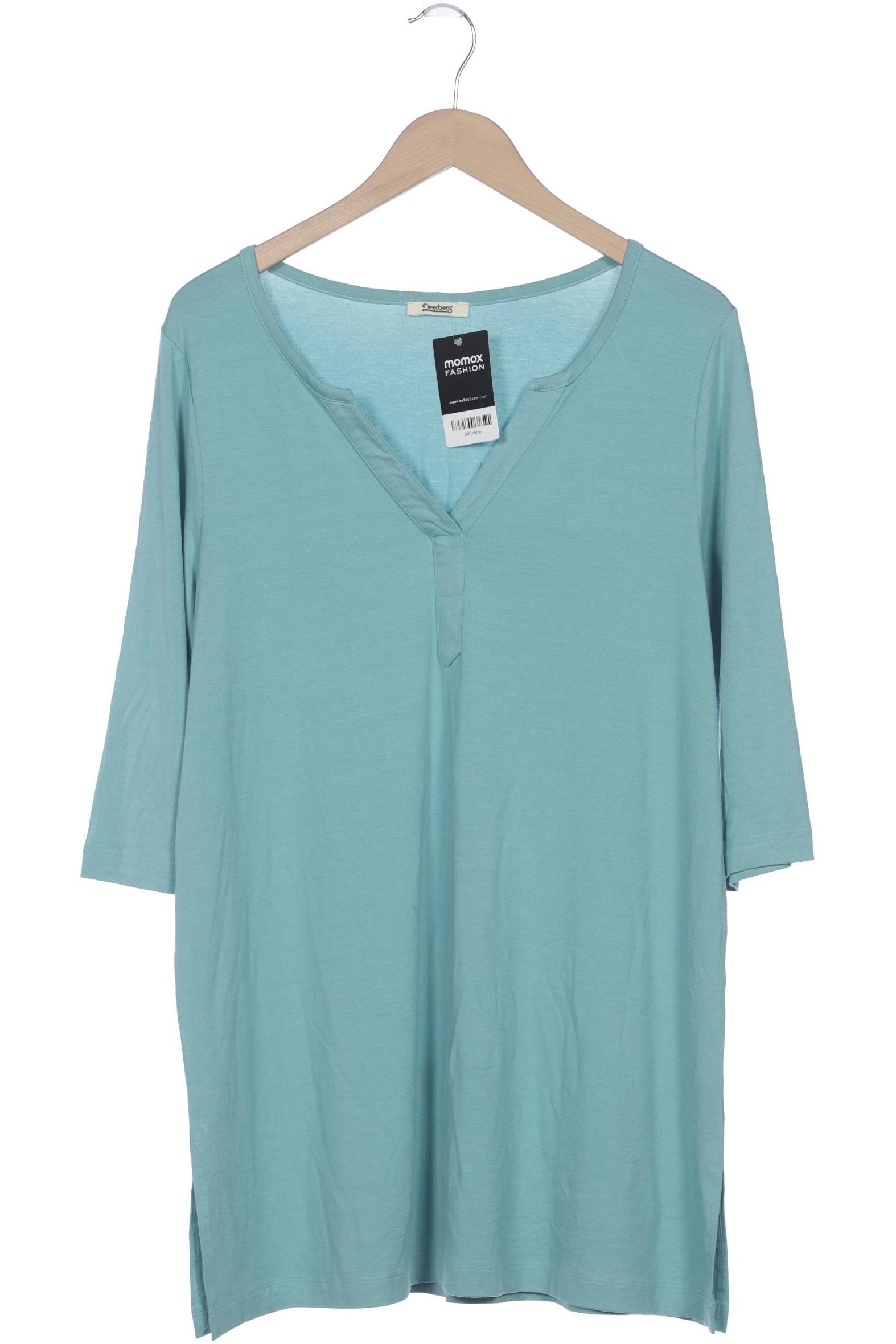 

Deerberg Damen Langarmshirt, türkis, Gr. 42