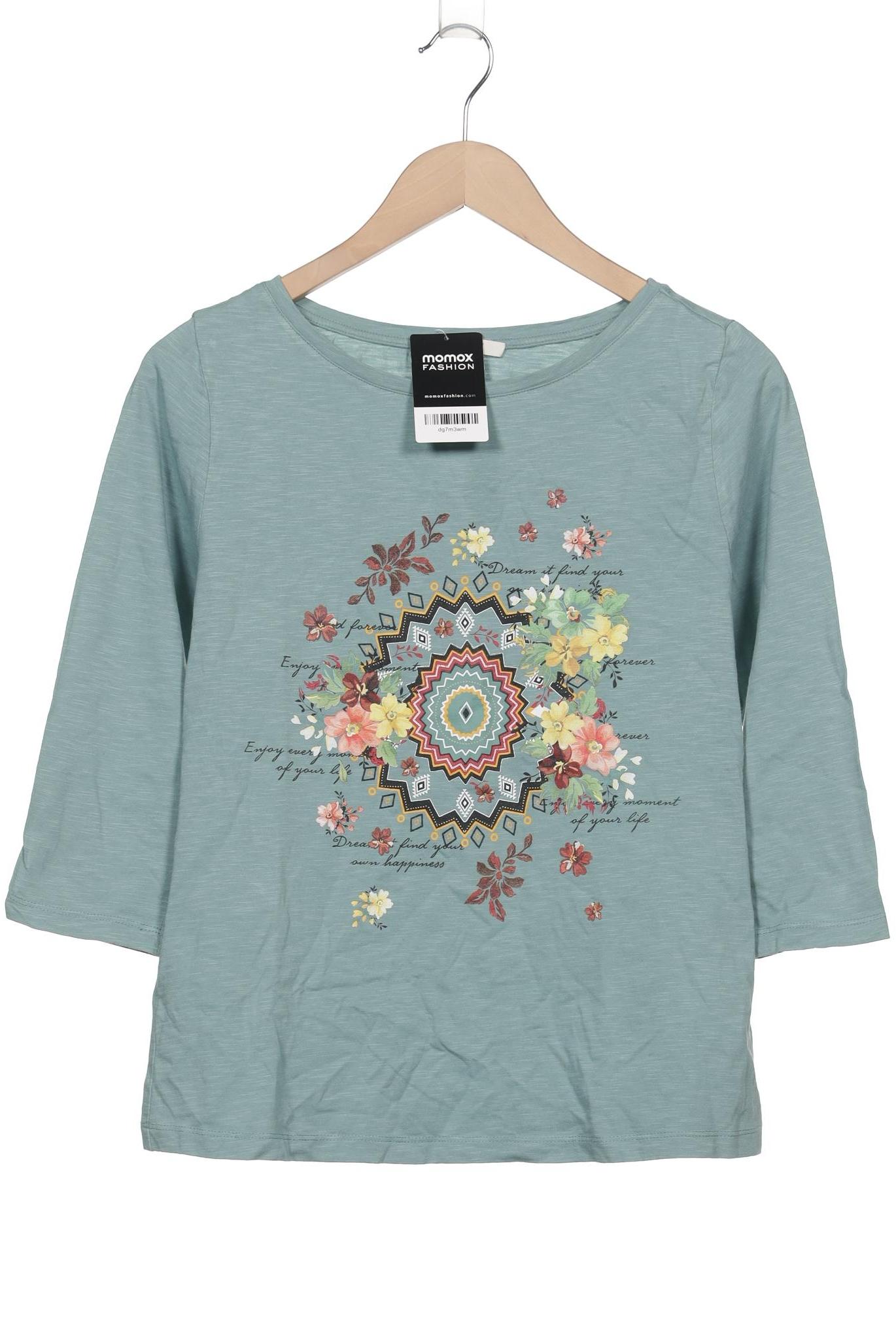 

Deerberg Damen Langarmshirt, türkis, Gr. 36