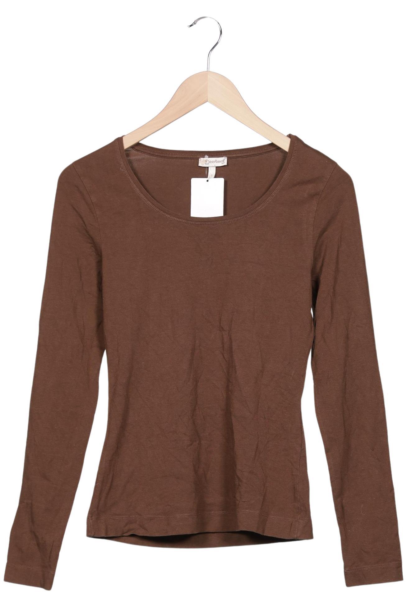 

Deerberg Damen Langarmshirt, braun, Gr. 36