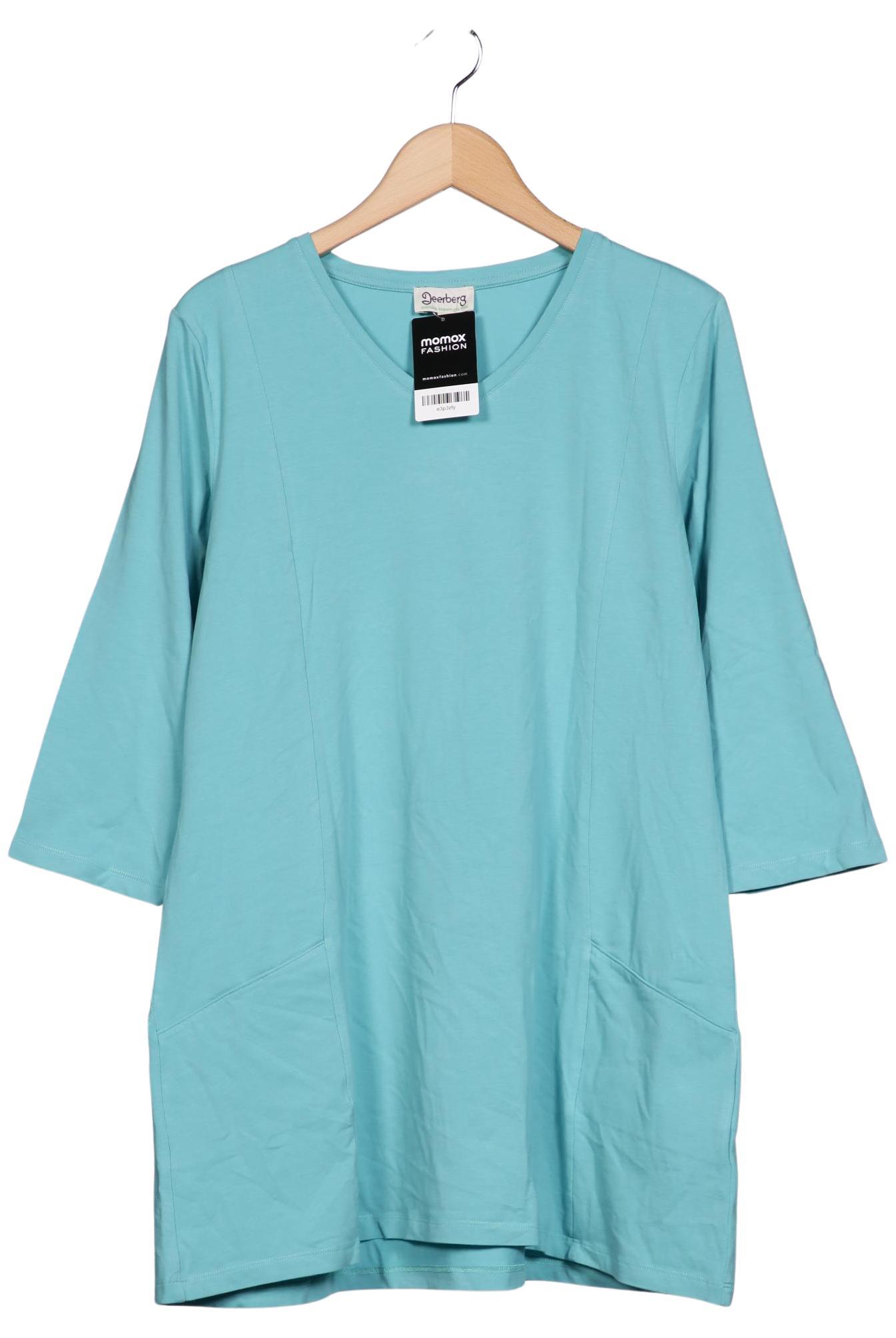 

Deerberg Damen Langarmshirt, türkis, Gr. 42