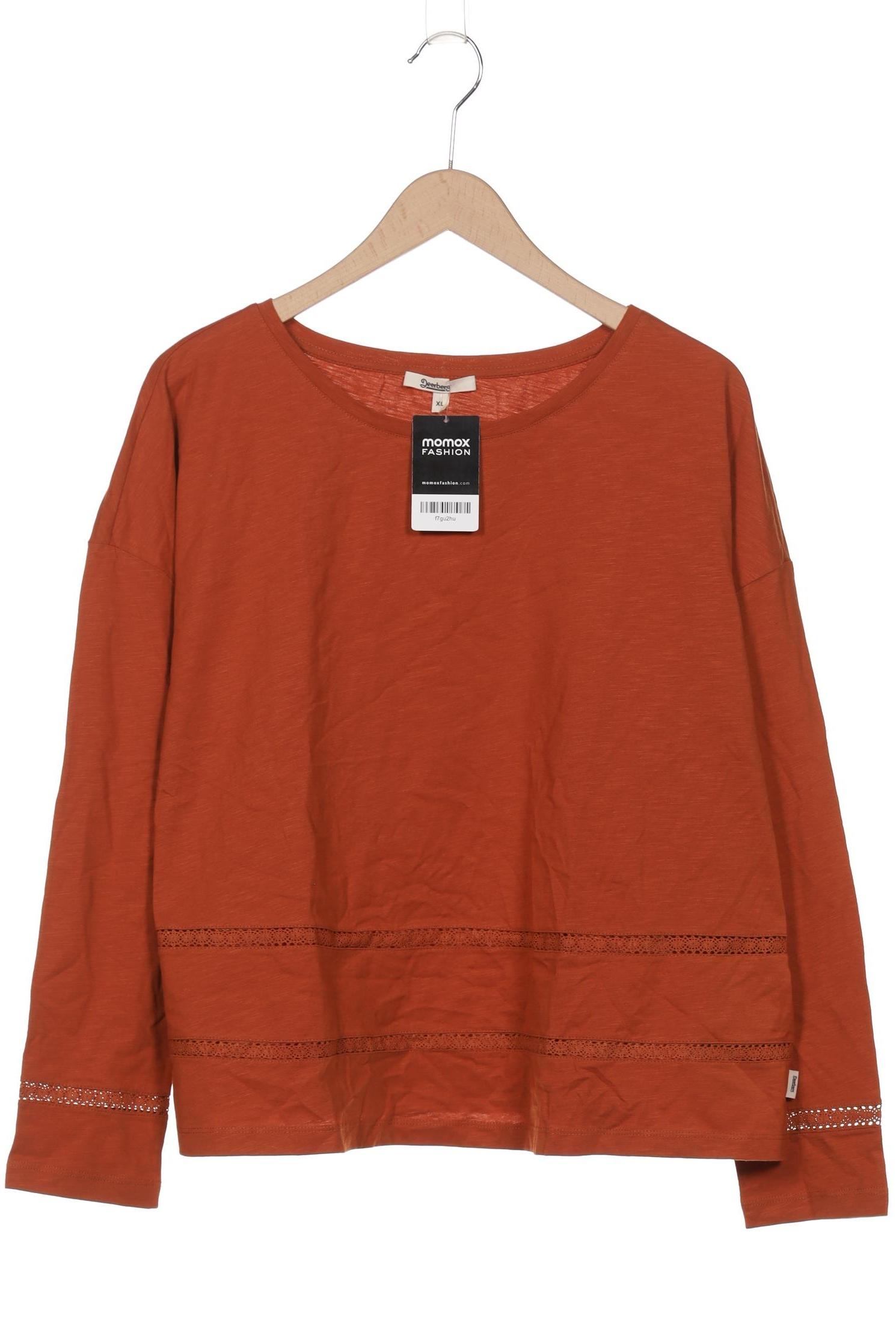 

Deerberg Damen Langarmshirt, orange, Gr. 44