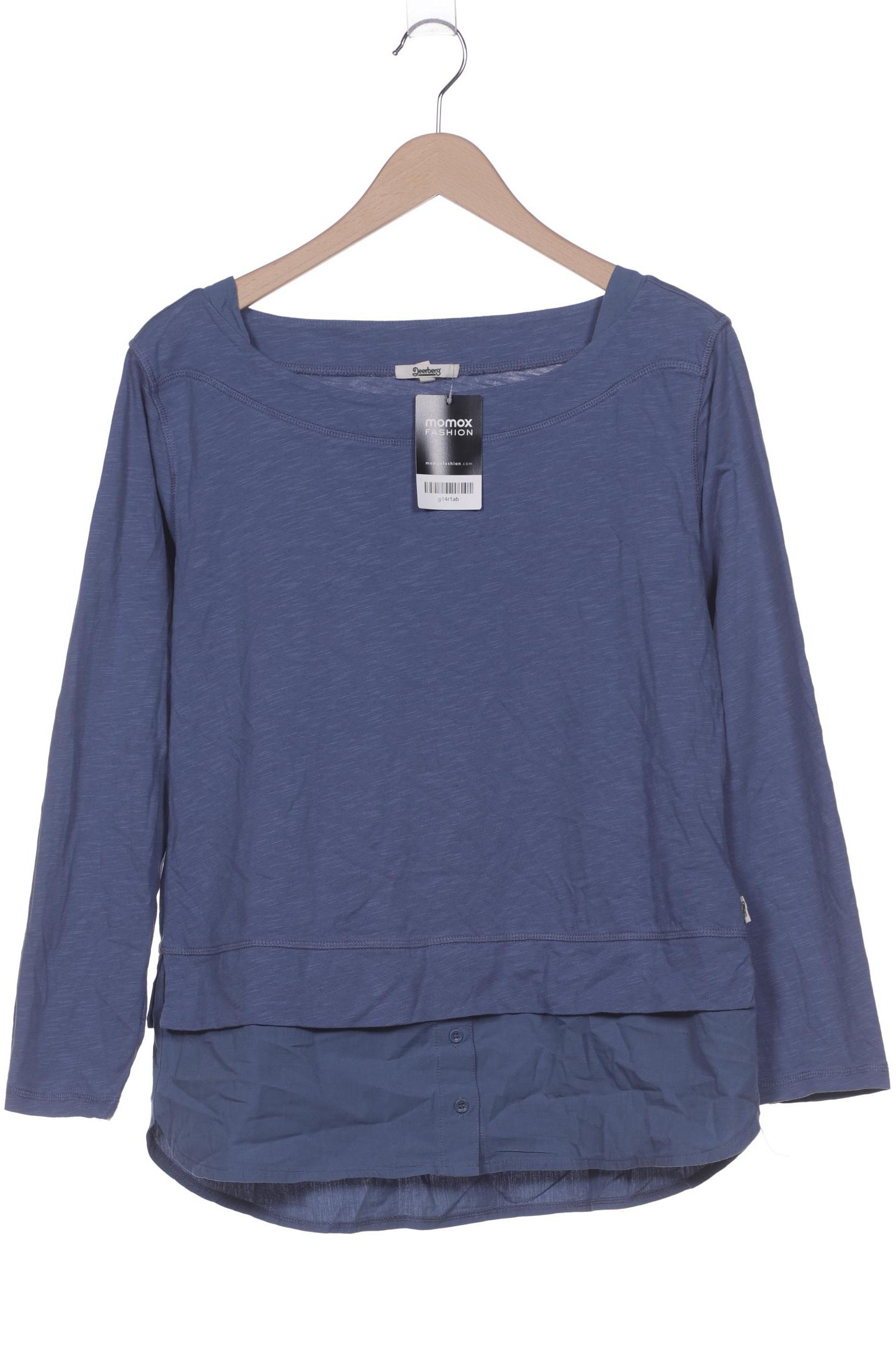 

Deerberg Damen Langarmshirt, blau, Gr. 38