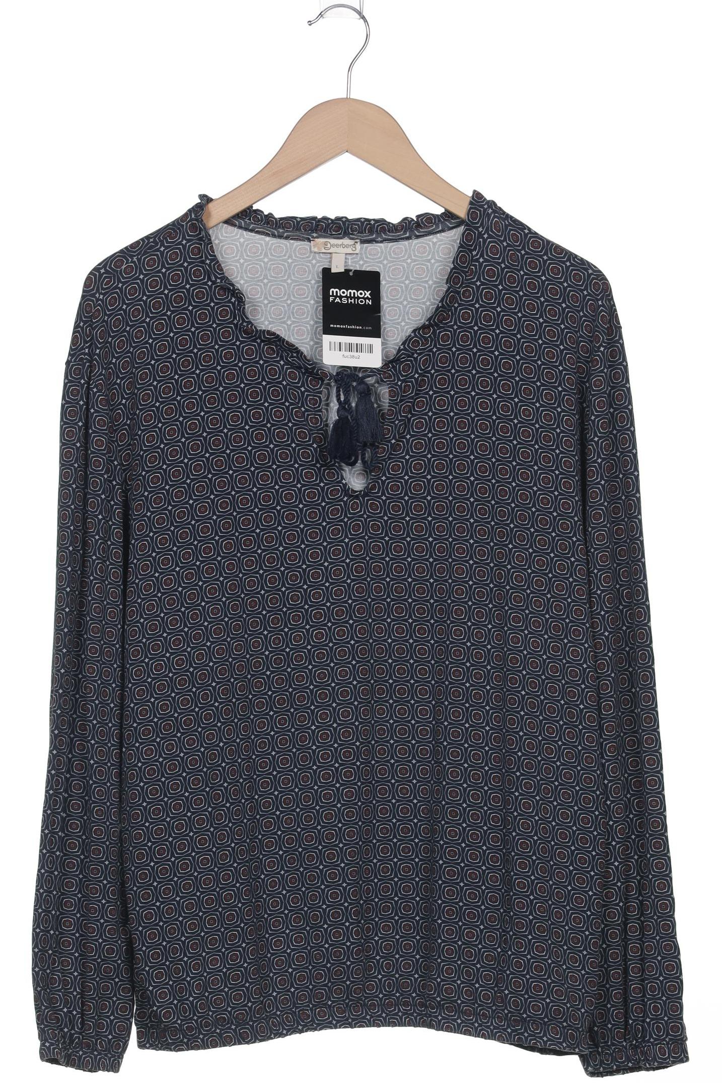 

Deerberg Damen Langarmshirt, marineblau, Gr. 42
