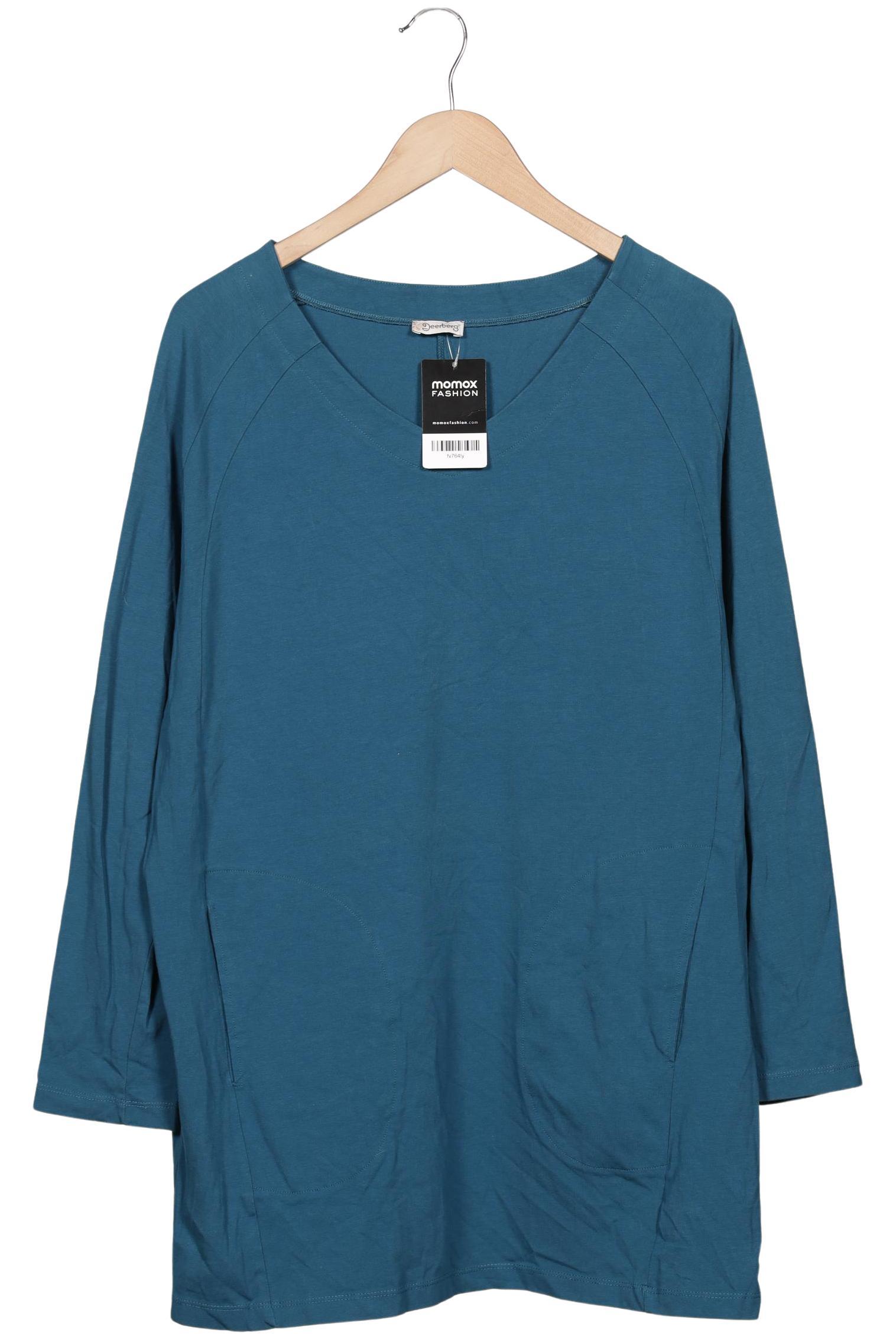 

Deerberg Damen Langarmshirt, türkis, Gr. 42