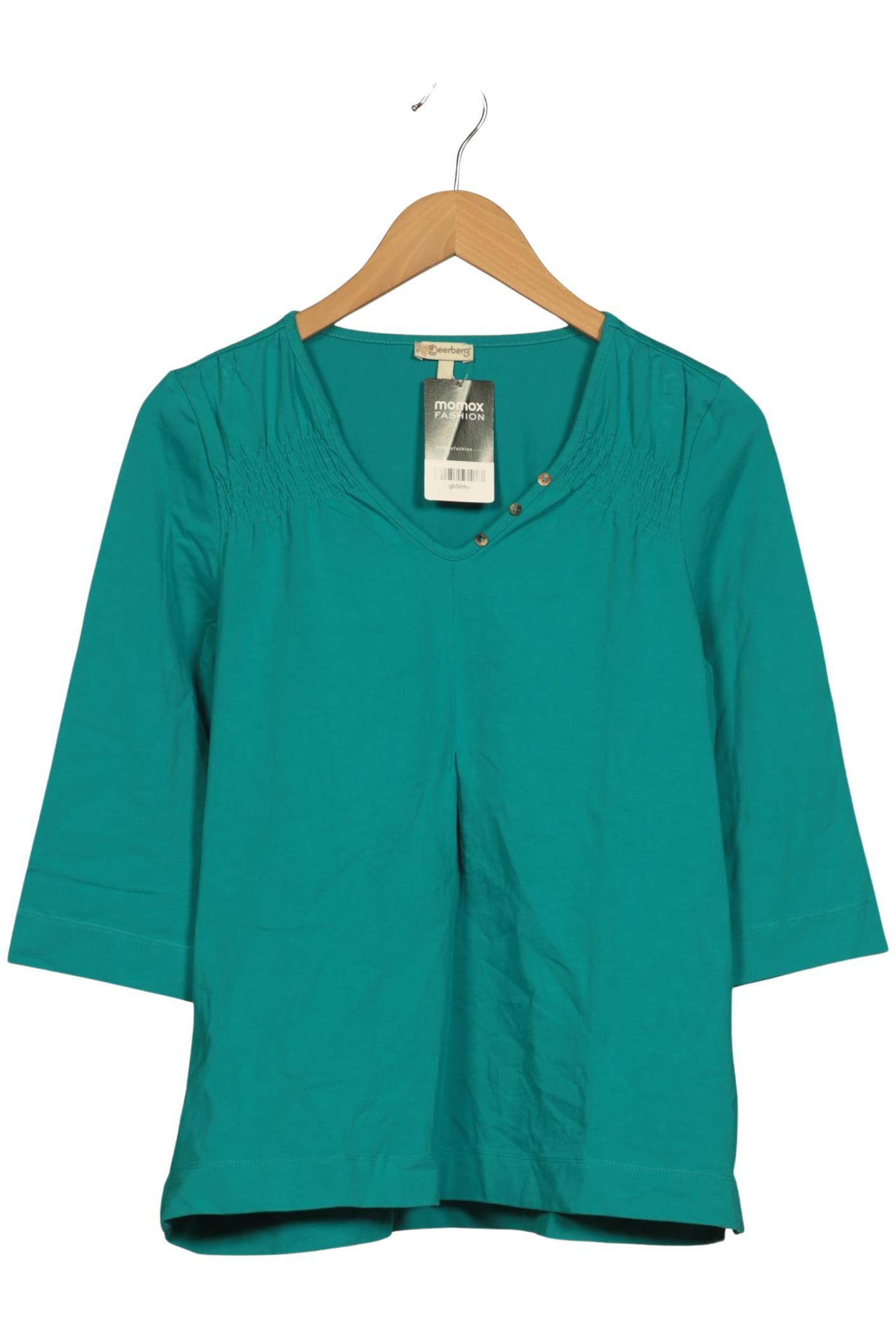 

Deerberg Damen Langarmshirt, türkis, Gr. 38