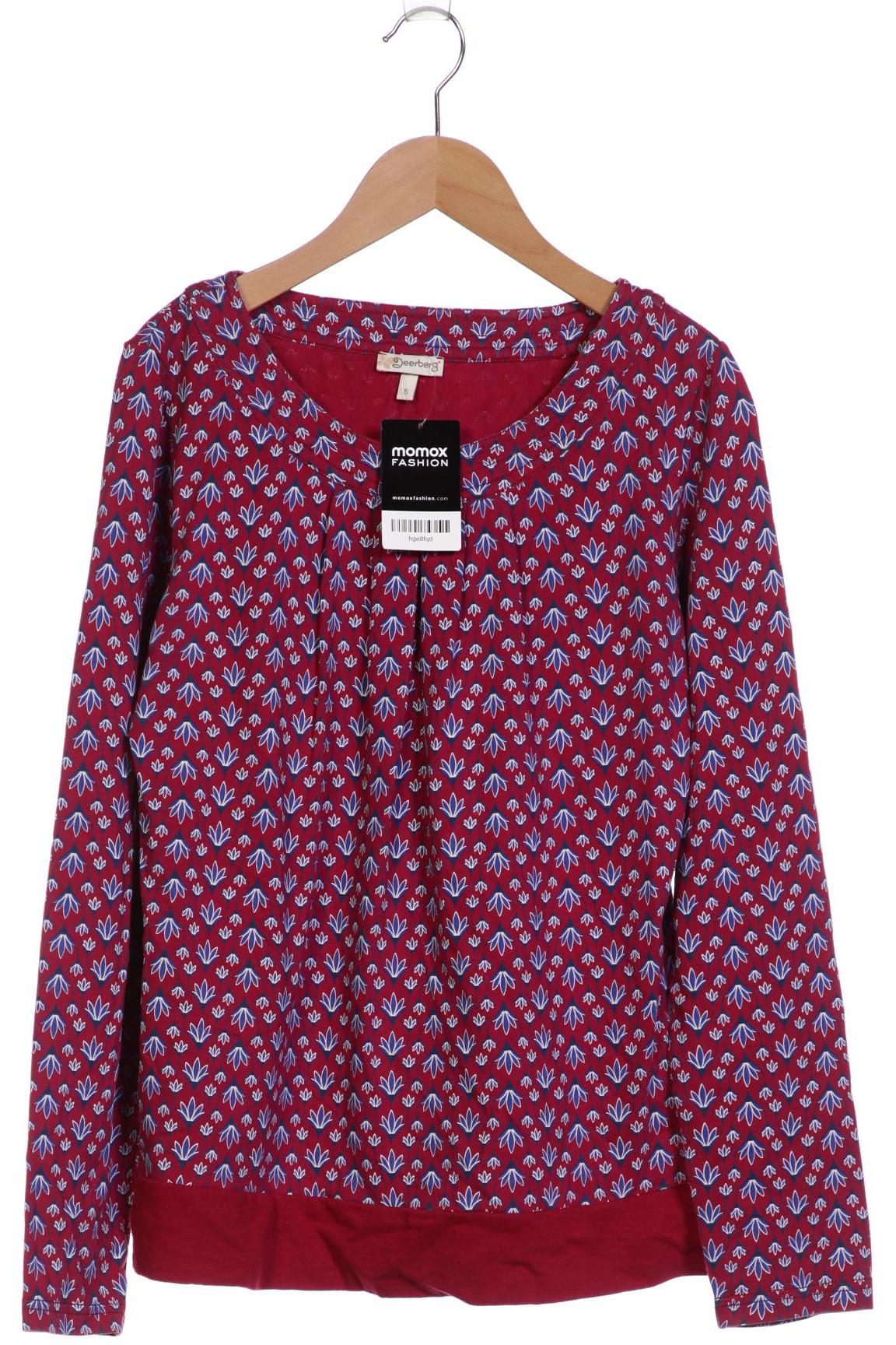 

Deerberg Damen Langarmshirt, bordeaux, Gr. 36