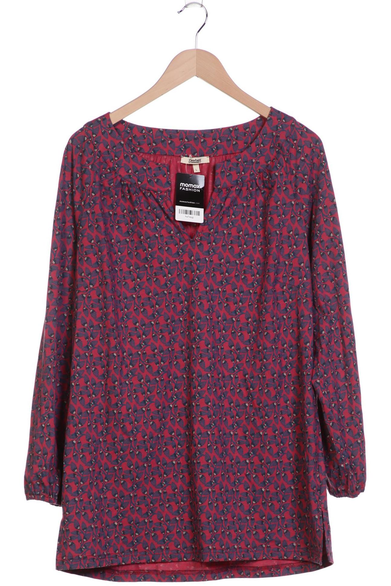 

Deerberg Damen Langarmshirt, bordeaux, Gr. 42