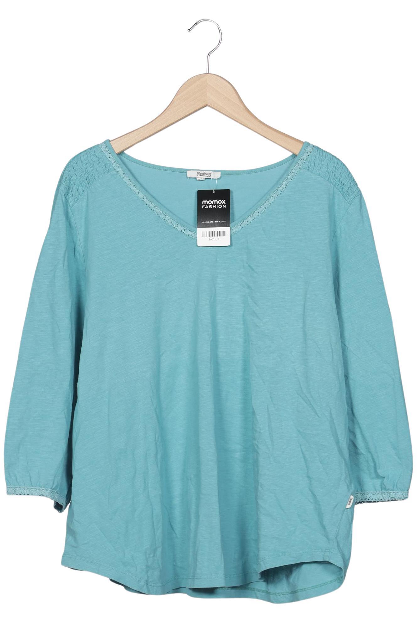 

Deerberg Damen Langarmshirt, türkis, Gr. 46