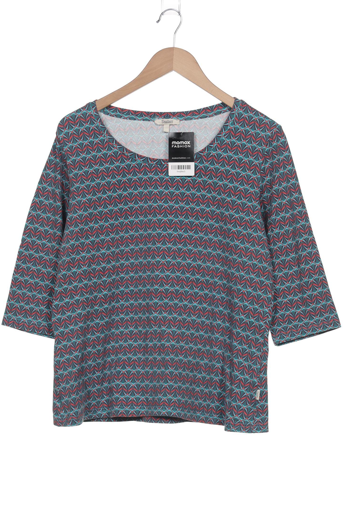 

Deerberg Damen Langarmshirt, türkis, Gr. 42