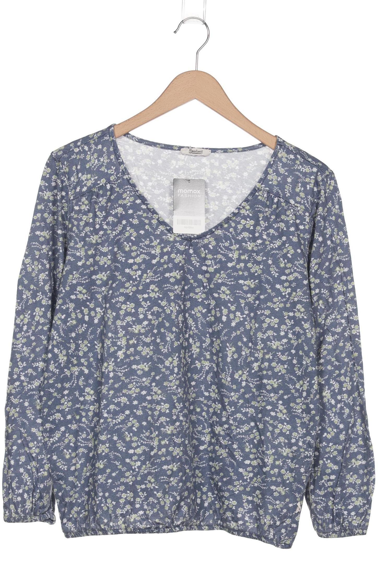 

Deerberg Damen Langarmshirt, blau, Gr. 38