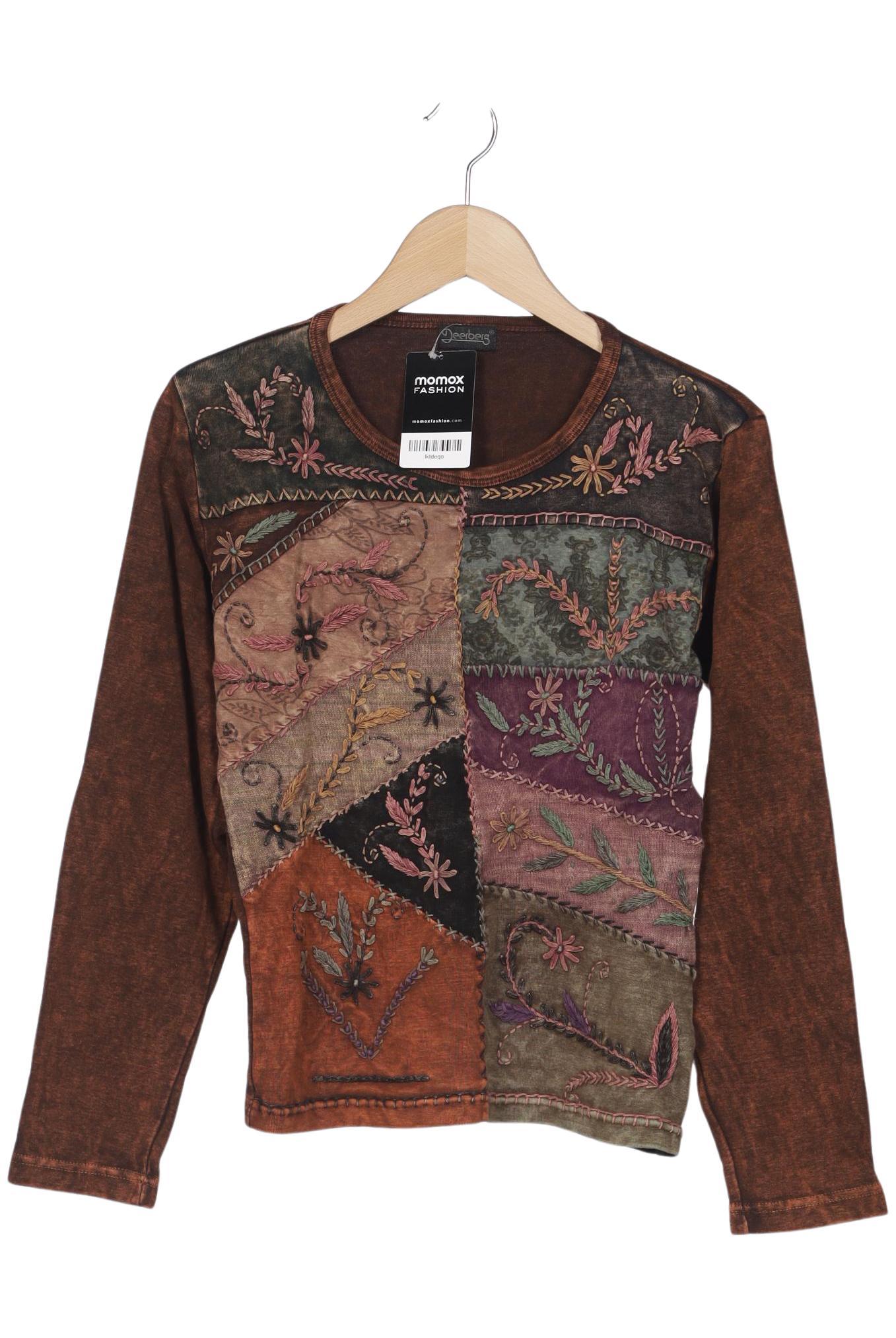

Deerberg Damen Langarmshirt, braun, Gr. 38