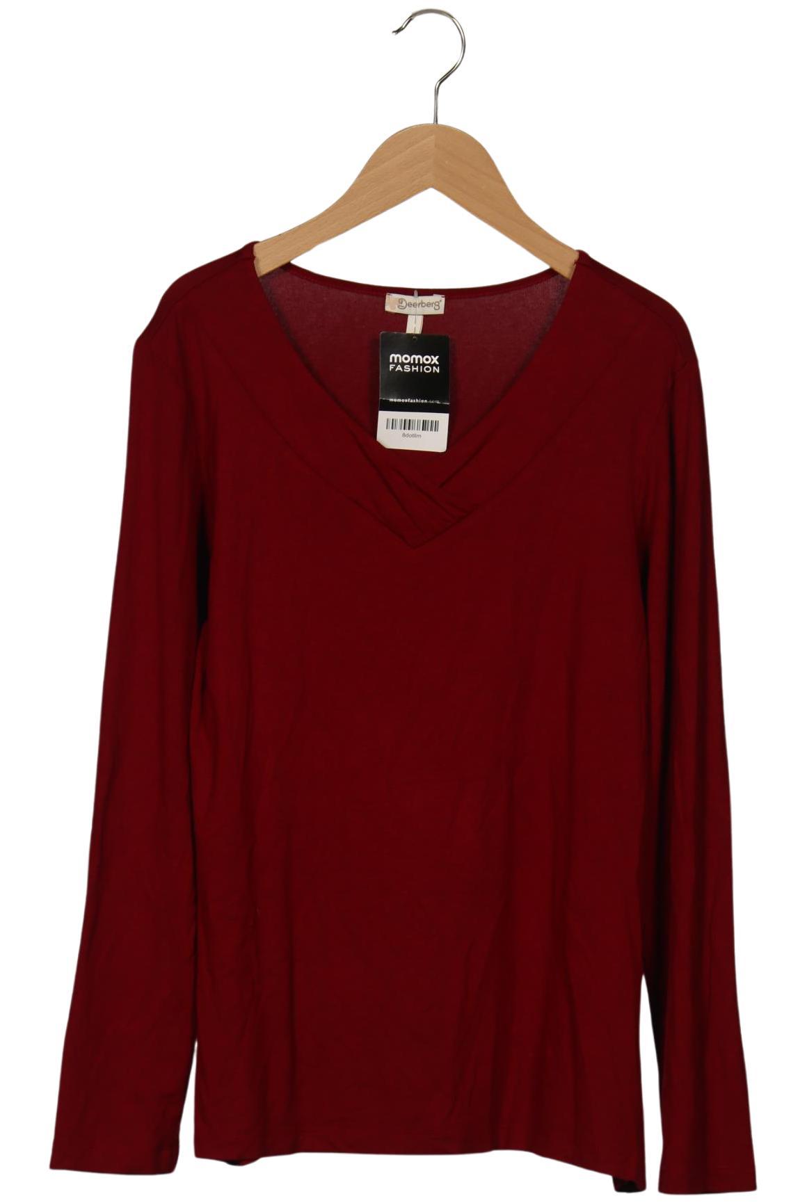 

Deerberg Damen Langarmshirt, bordeaux, Gr. 36