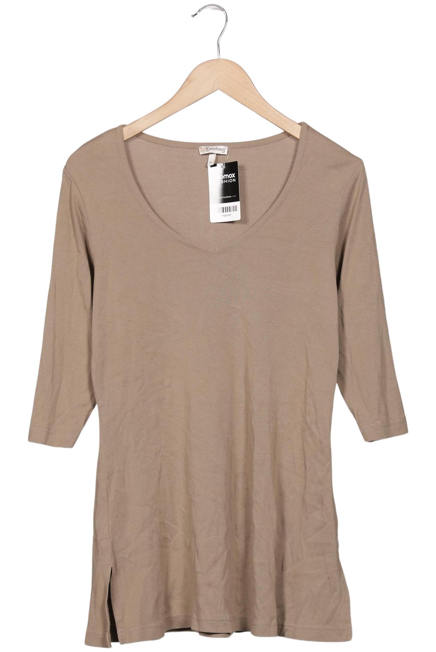 

Deerberg Damen Langarmshirt, beige, Gr. 38