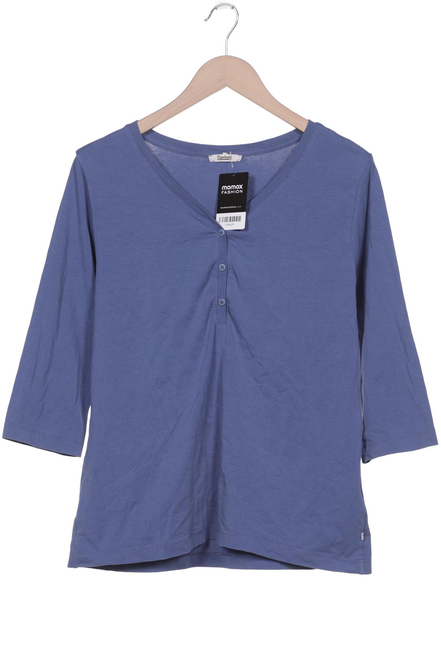 

Deerberg Damen Langarmshirt, blau, Gr. 42