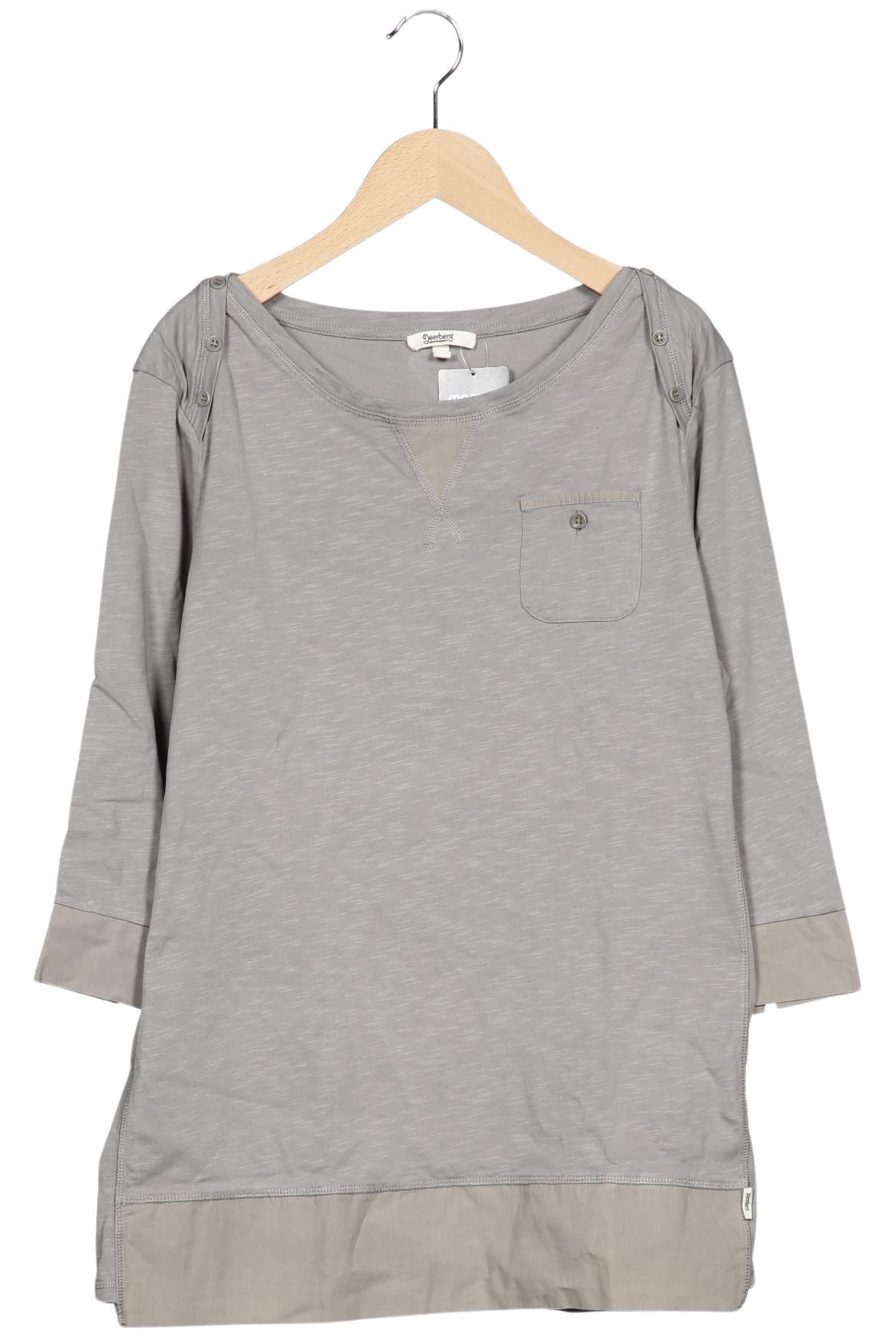 

Deerberg Damen Langarmshirt, grau, Gr. 36