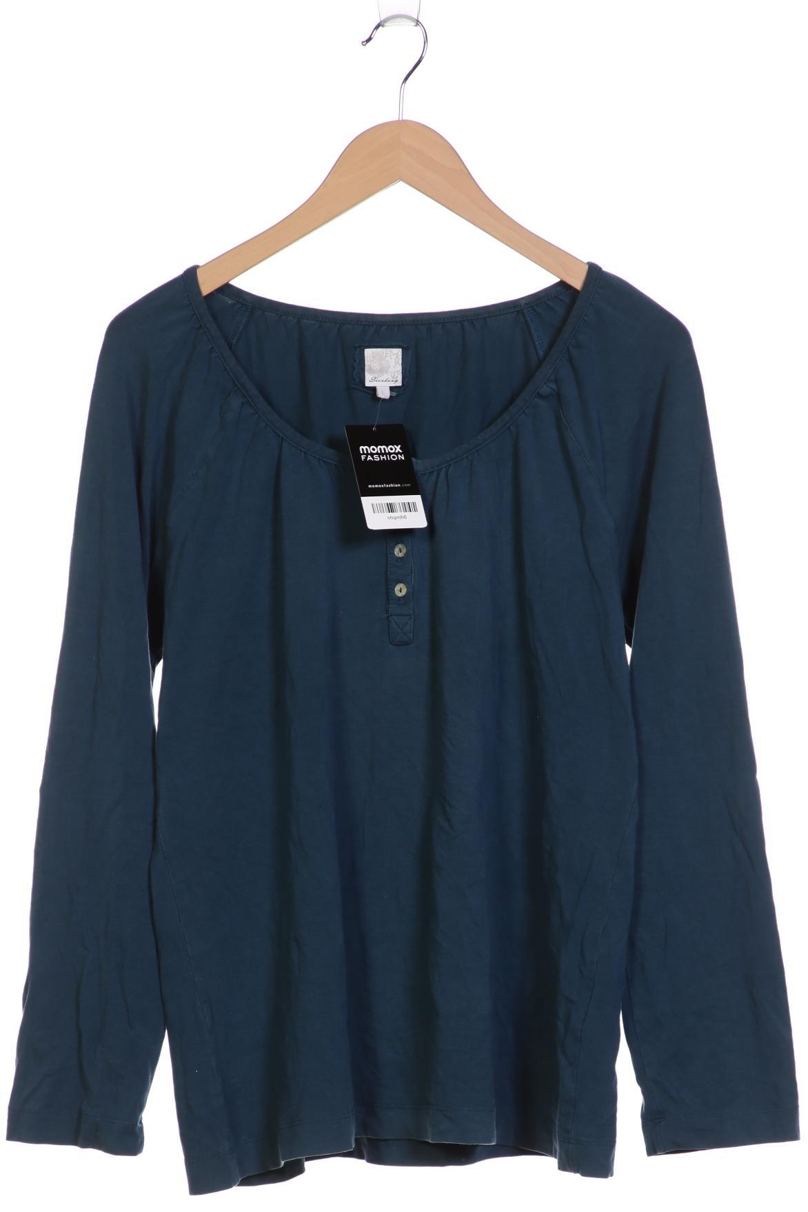 

Deerberg Damen Langarmshirt, türkis, Gr. 42