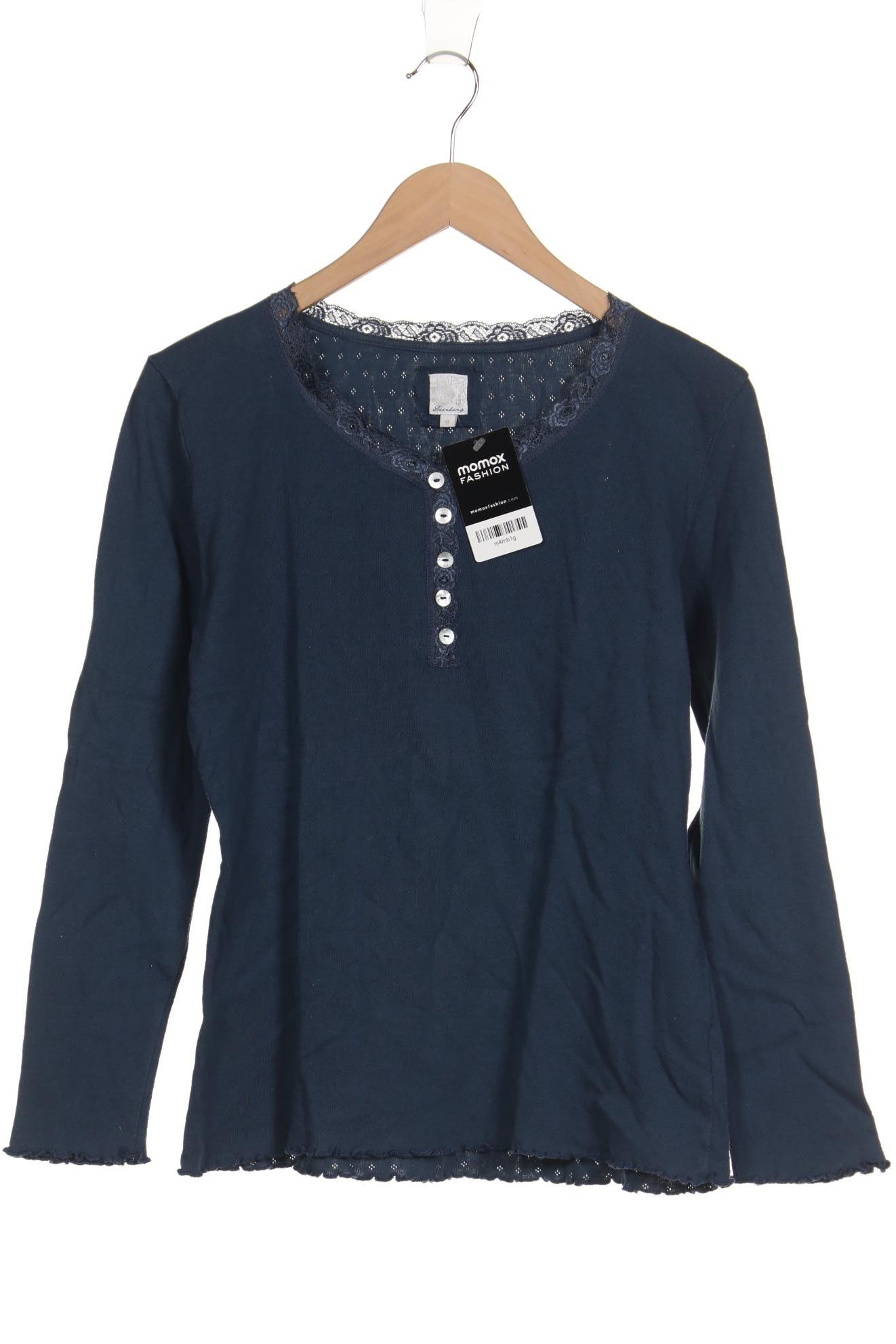 

Deerberg Damen Langarmshirt, blau, Gr. 38