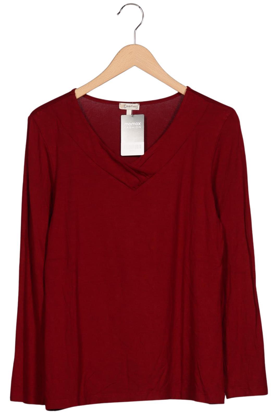 

Deerberg Damen Langarmshirt, bordeaux, Gr. 38