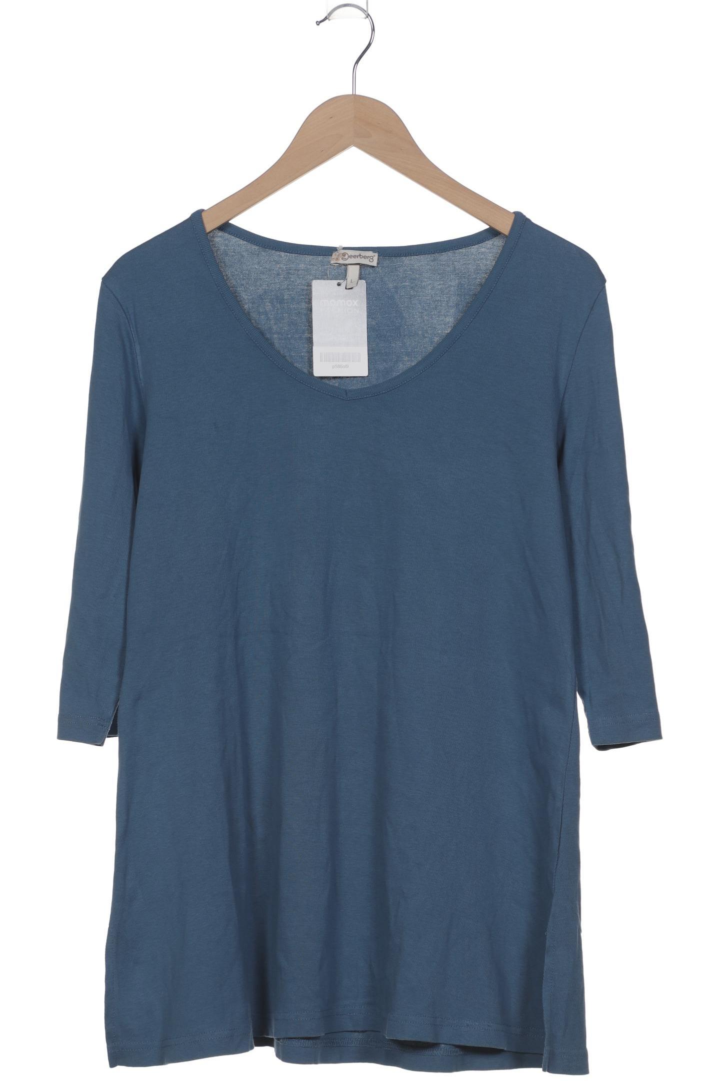 

Deerberg Damen Langarmshirt, blau, Gr. 42