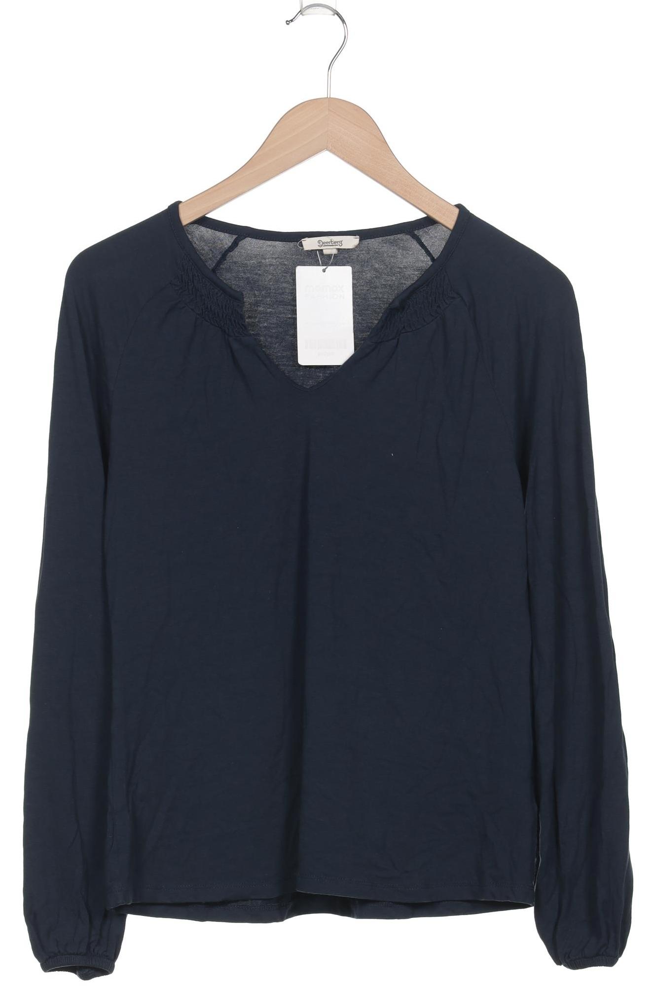 

Deerberg Damen Langarmshirt, blau, Gr. 36