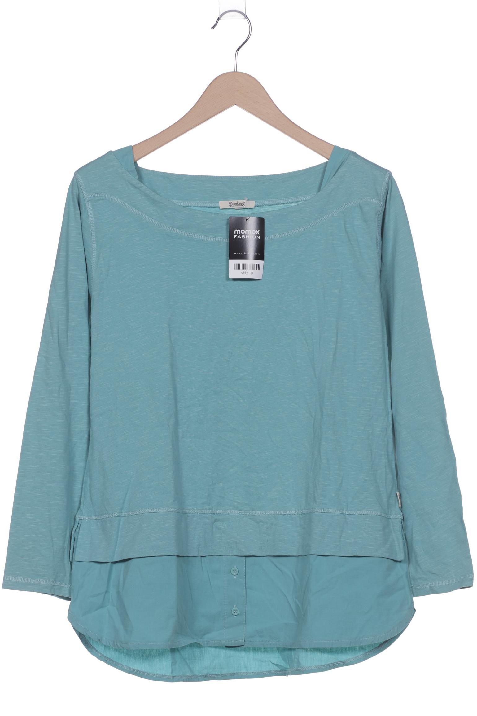 

Deerberg Damen Langarmshirt, türkis, Gr. 38