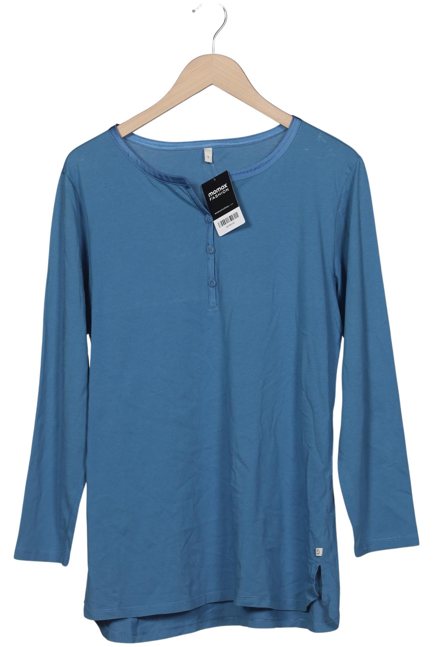 

Deerberg Damen Langarmshirt, blau, Gr. 42