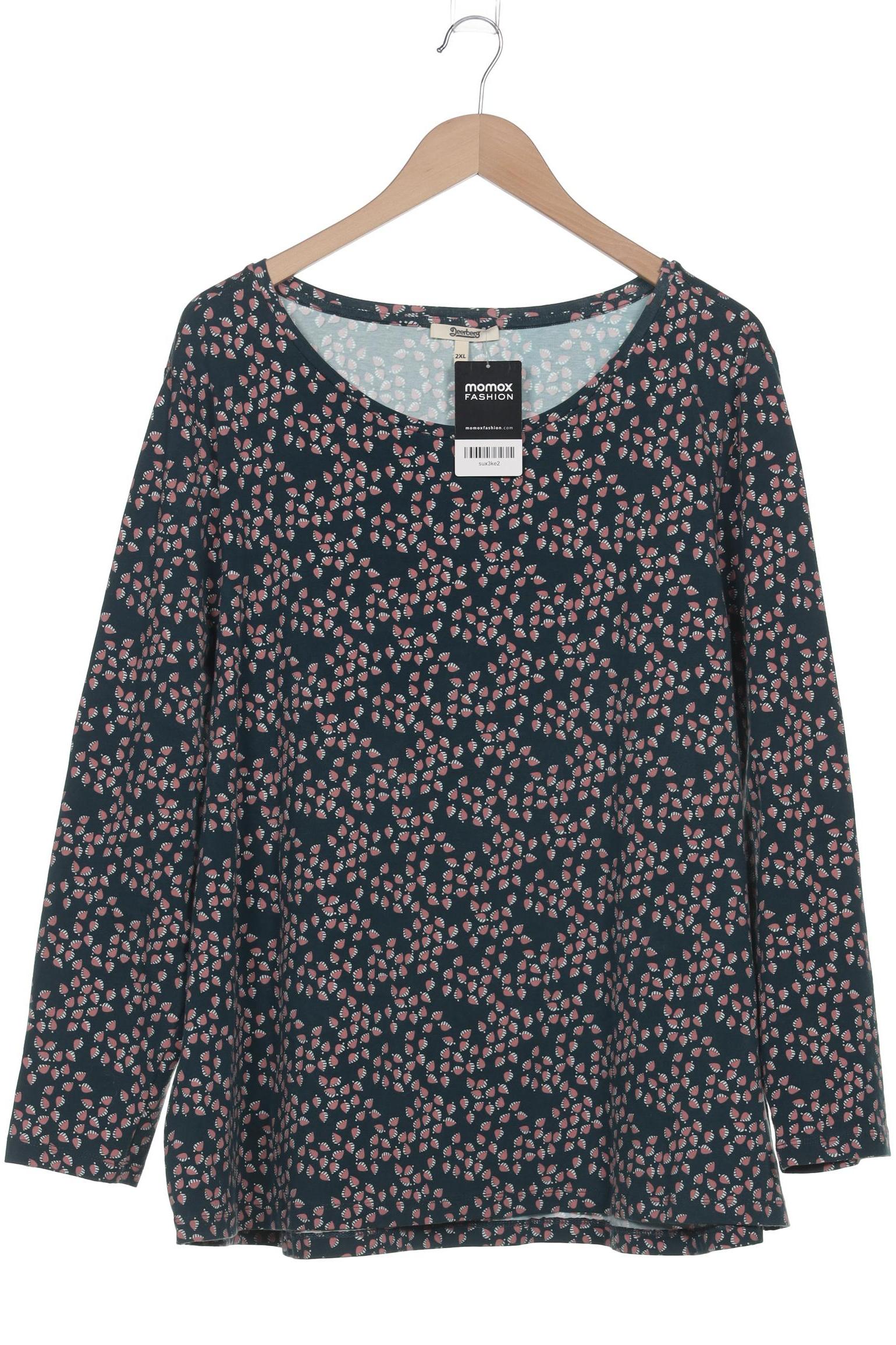 

Deerberg Damen Langarmshirt, marineblau, Gr. 46