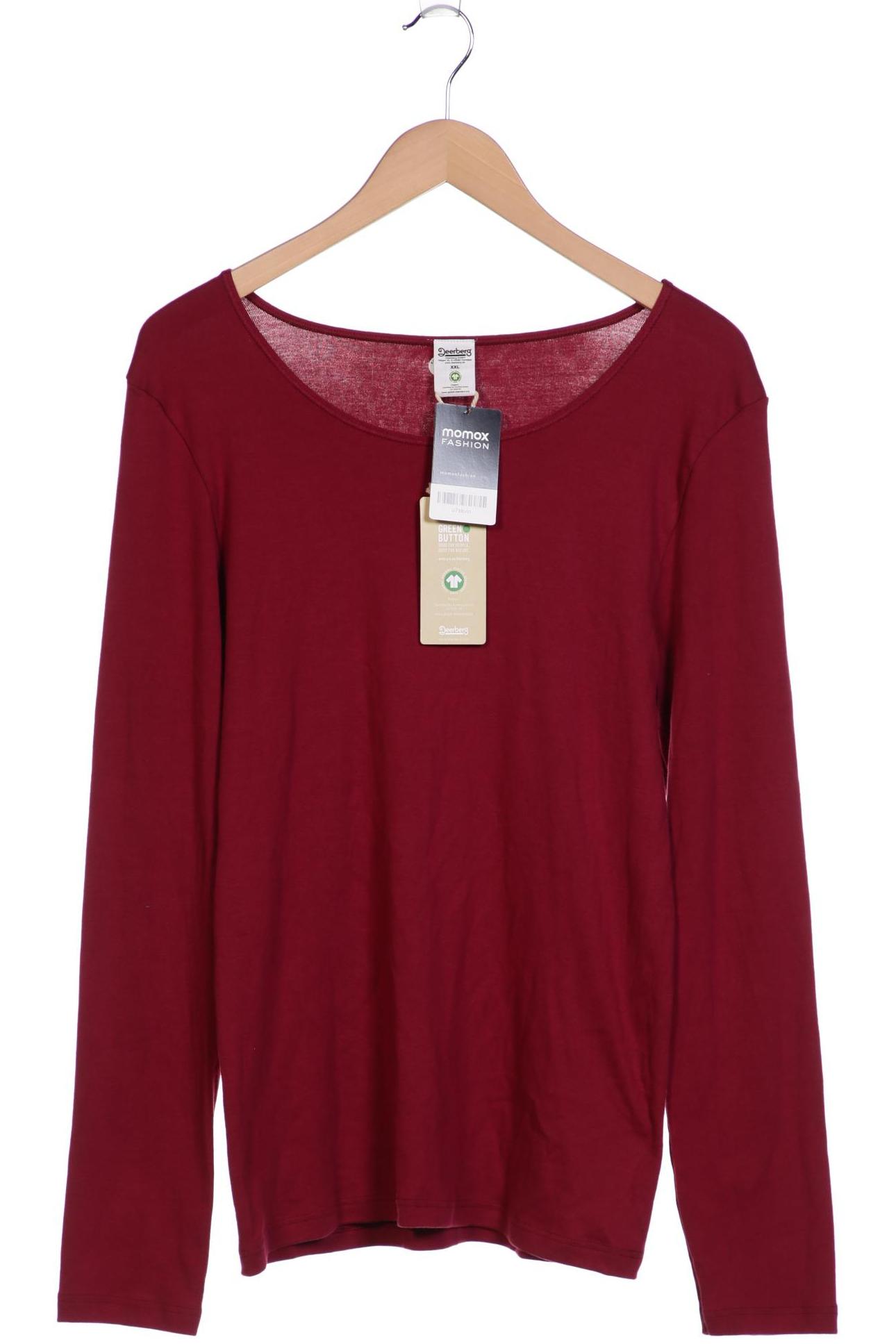 

Deerberg Damen Langarmshirt, bordeaux, Gr. 46