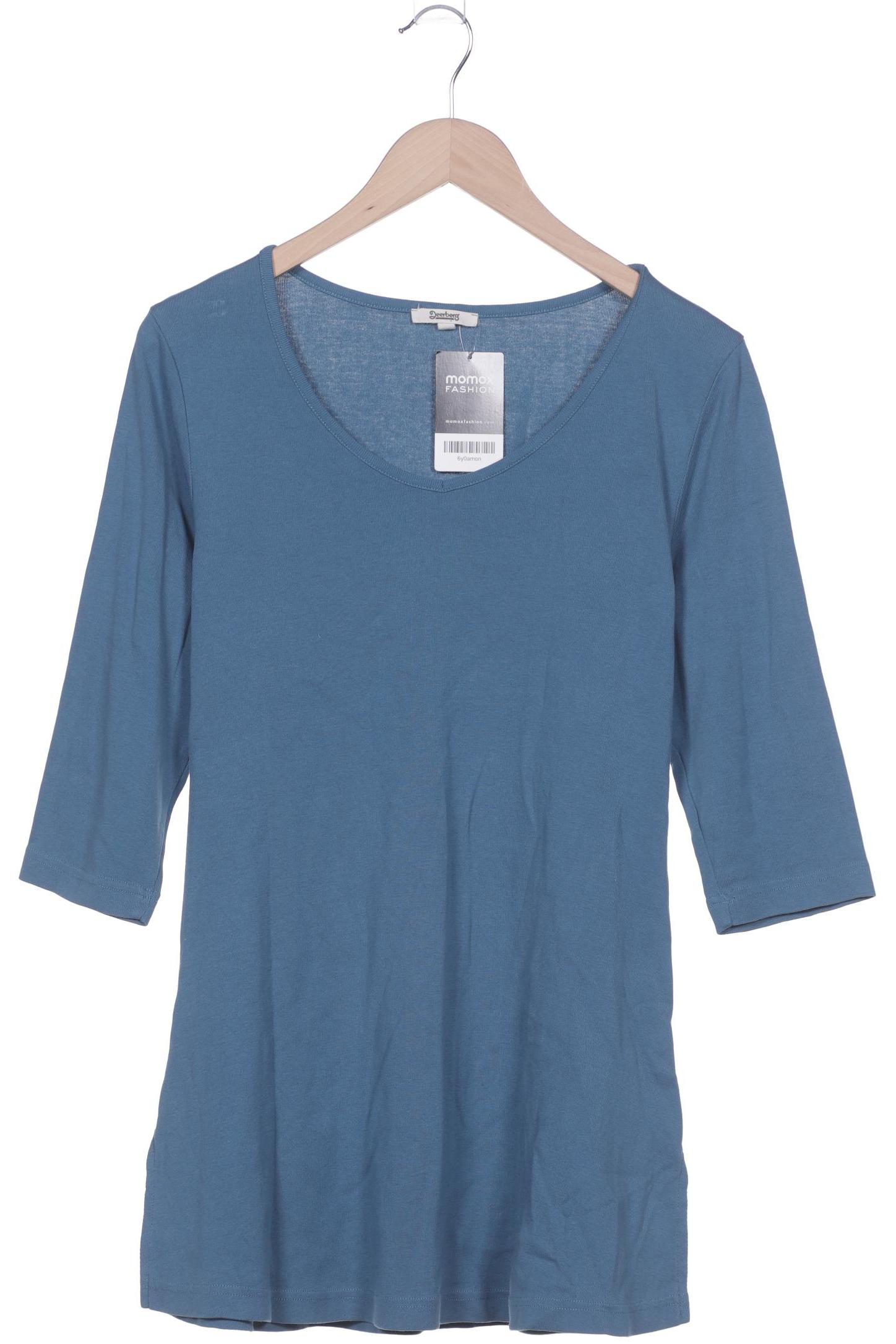 

Deerberg Damen Langarmshirt, blau, Gr. 38