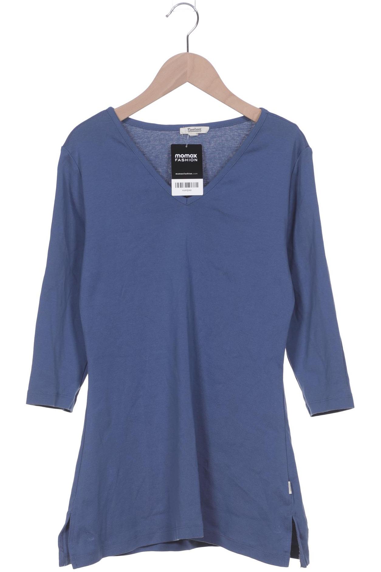 

Deerberg Damen Langarmshirt, blau, Gr. 36