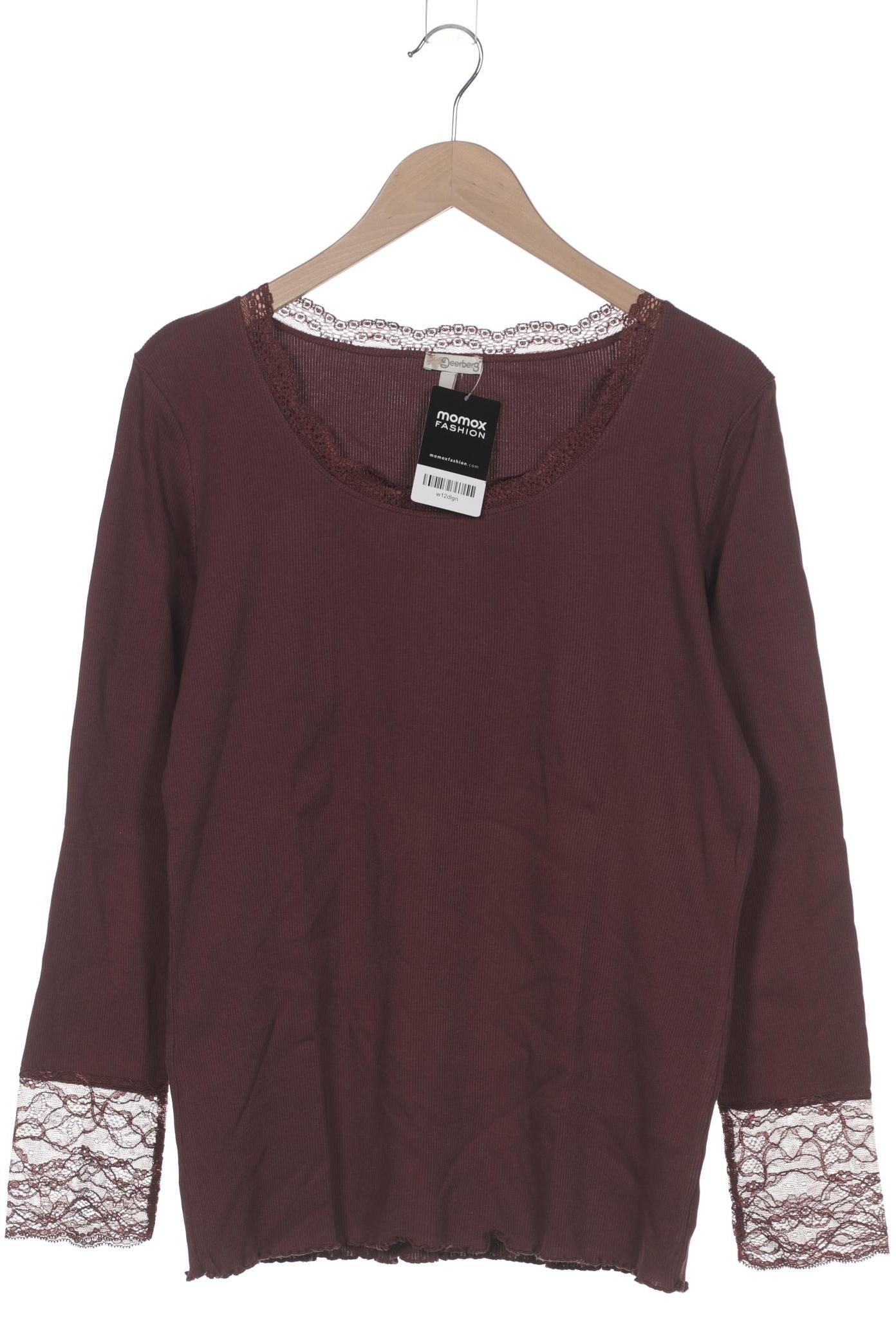 

Deerberg Damen Langarmshirt, bordeaux, Gr. 44