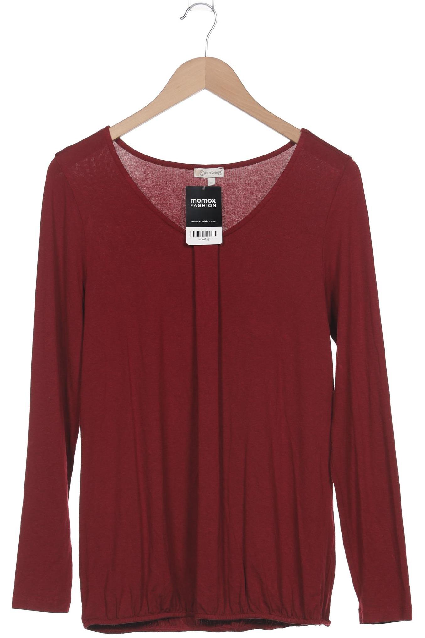 

Deerberg Damen Langarmshirt, bordeaux, Gr. 36