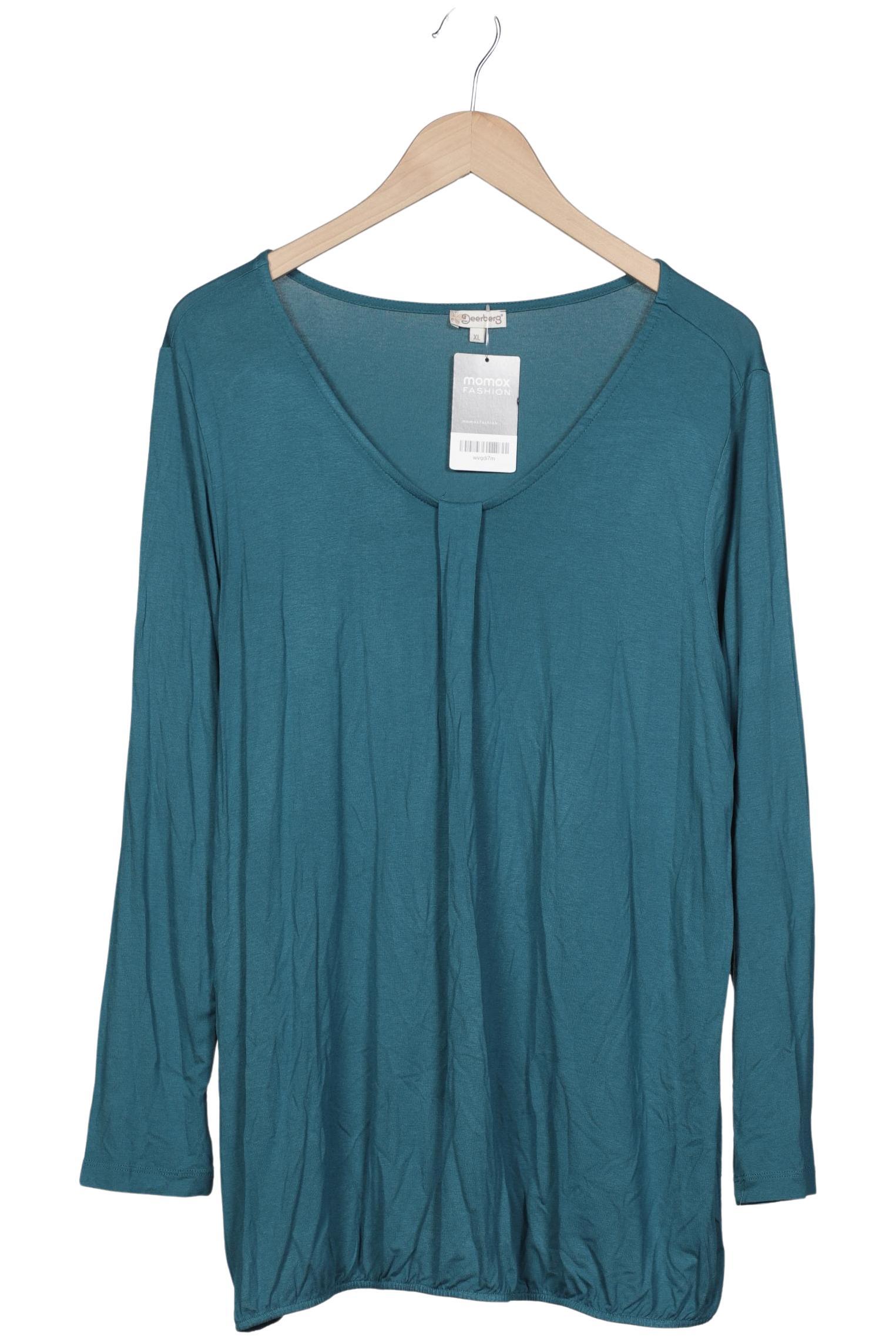 

Deerberg Damen Langarmshirt, türkis, Gr. 44