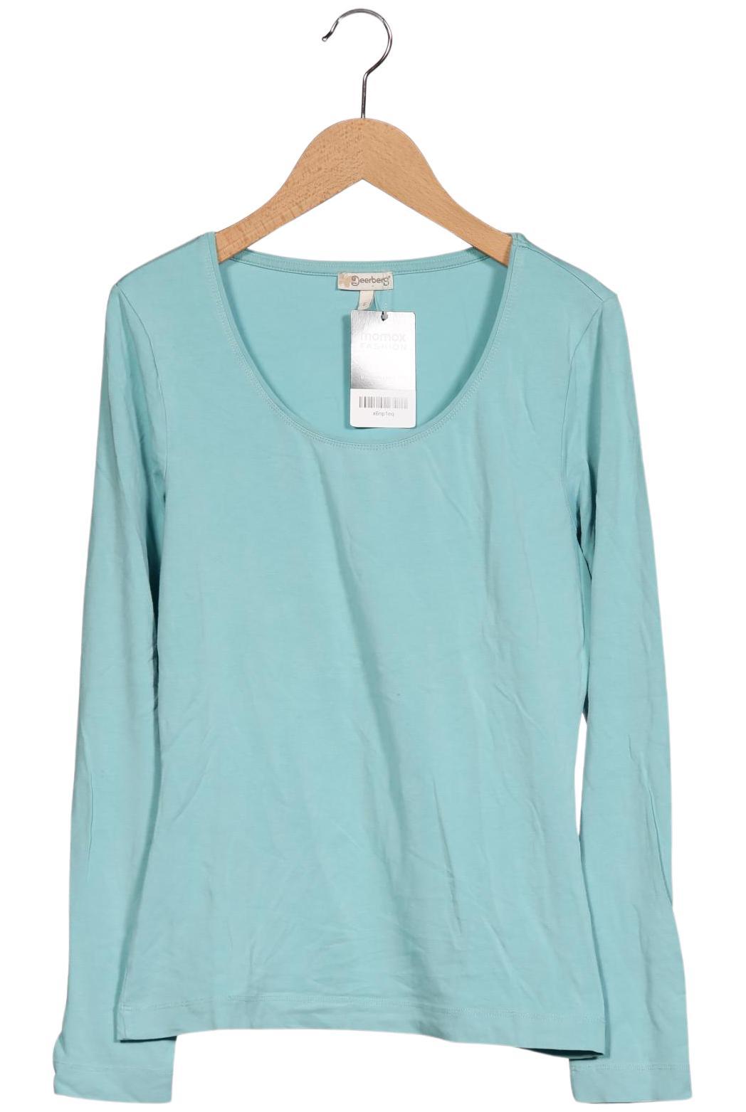 

Deerberg Damen Langarmshirt, türkis, Gr. 36