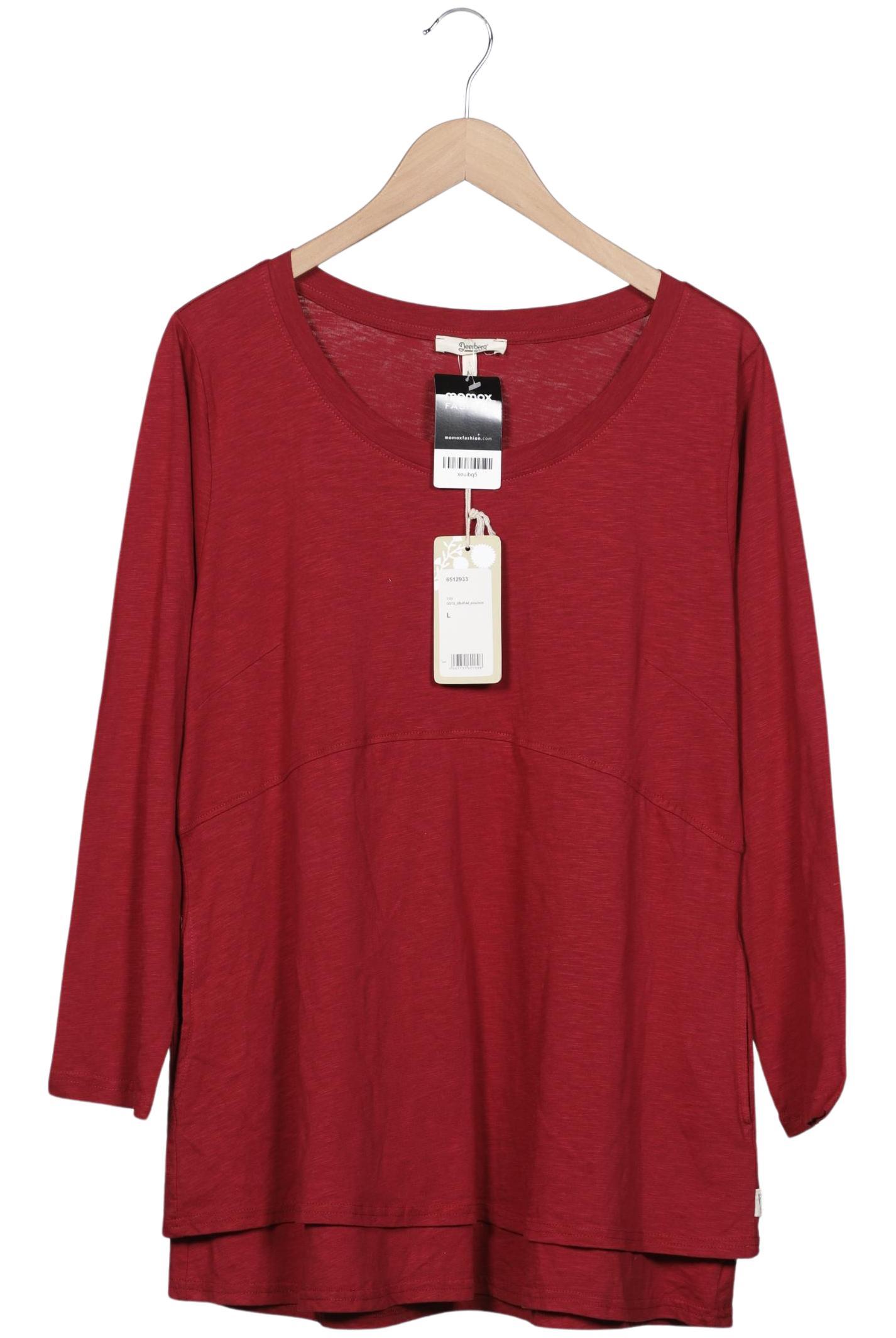 

Deerberg Damen Langarmshirt, bordeaux, Gr. 42